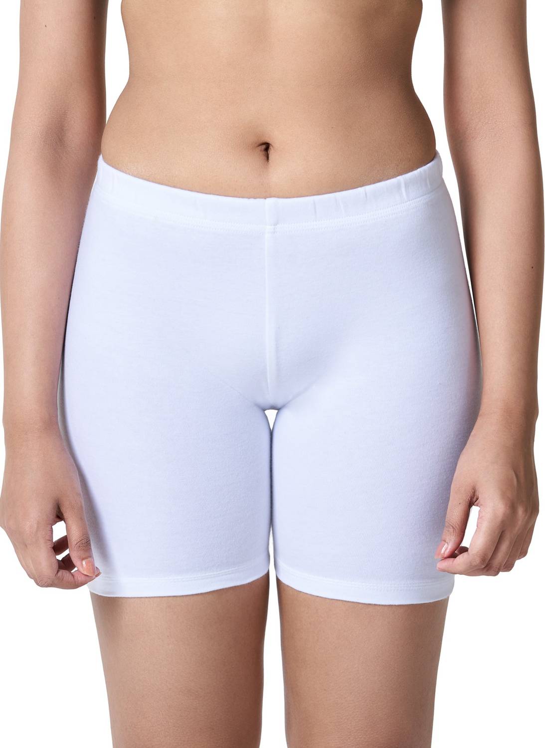 BLOSSOM Women Boy Short White Panty