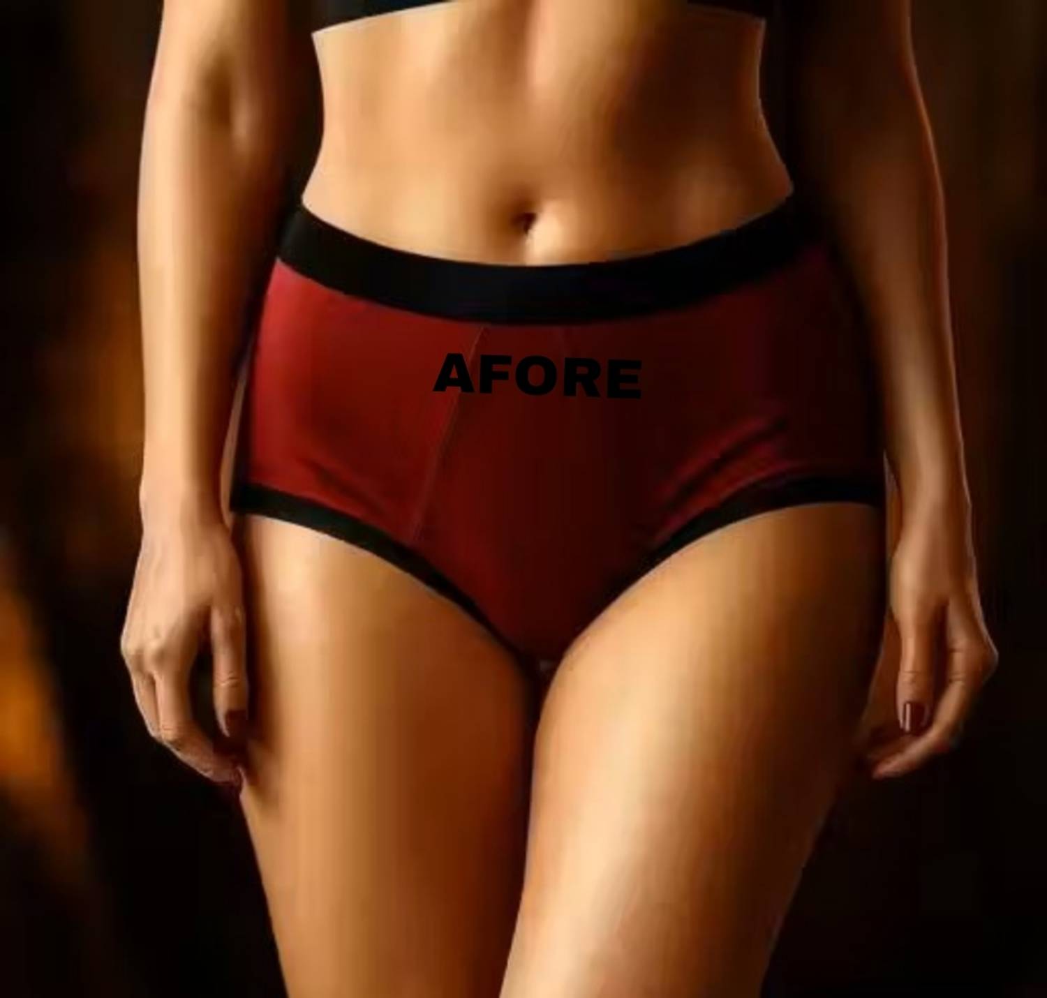 AFORE Women Periods Maroon Panty