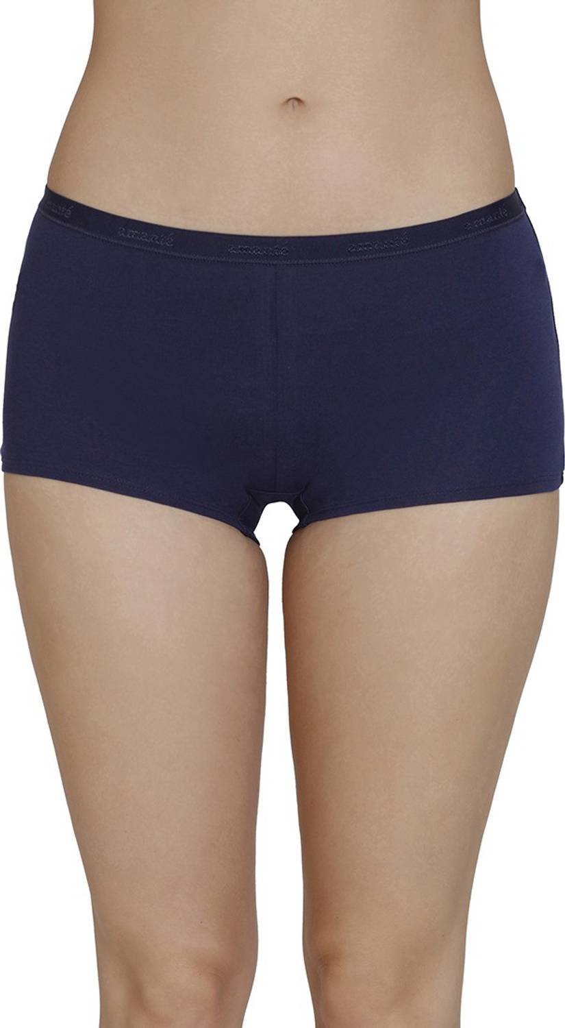 Amante Women Boy Short Blue Panty