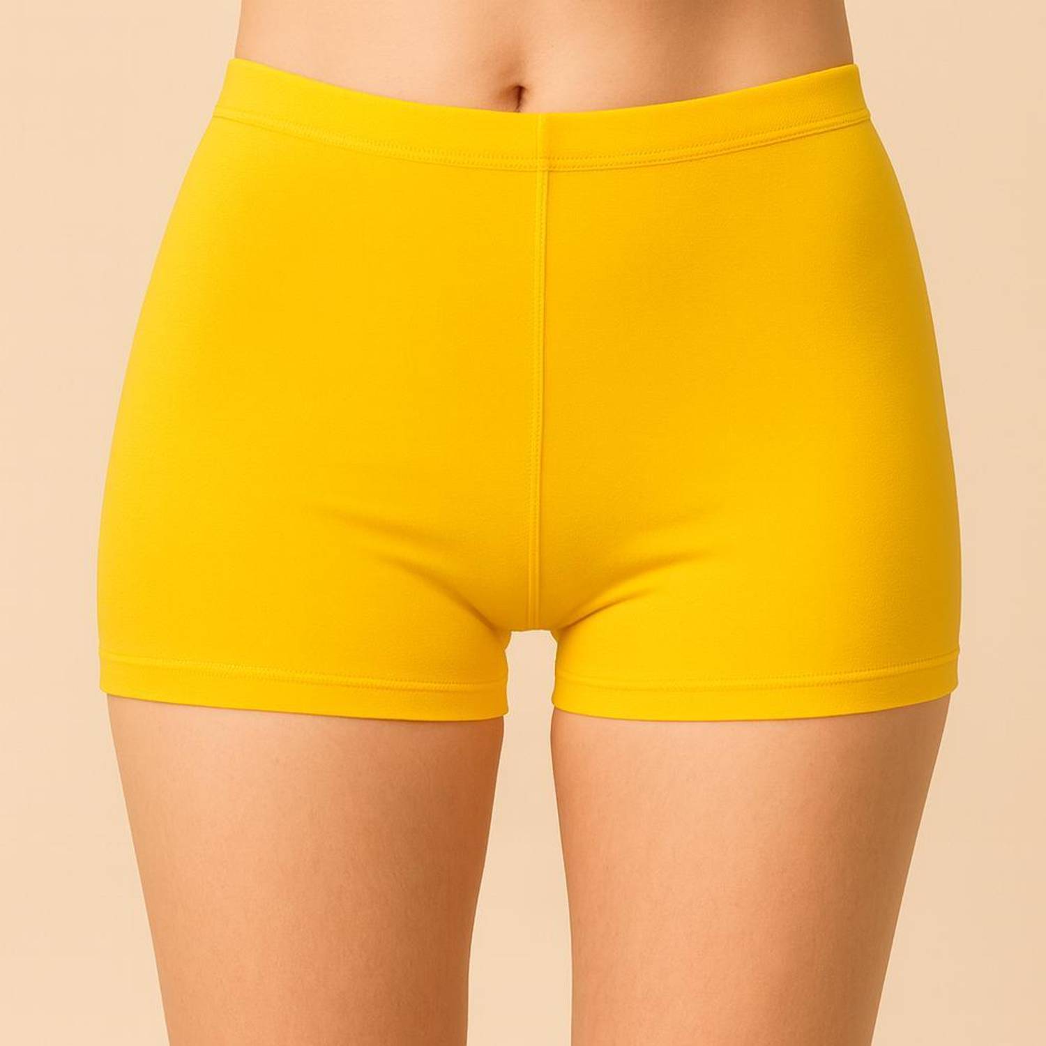 Apraa & Parma Women Boy Short Yellow Panty