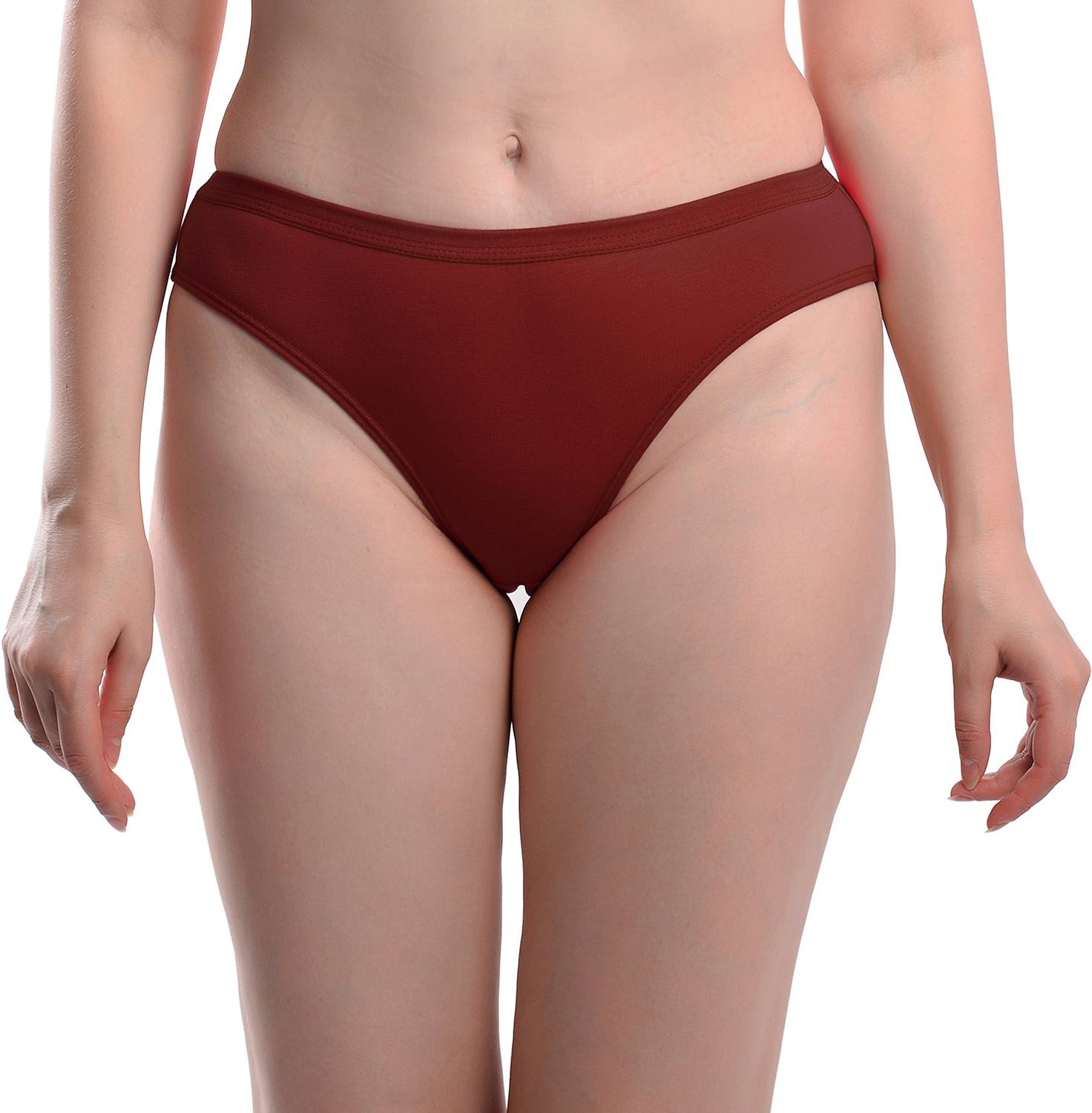 Beach Curve Women Hipster Maroon Panty