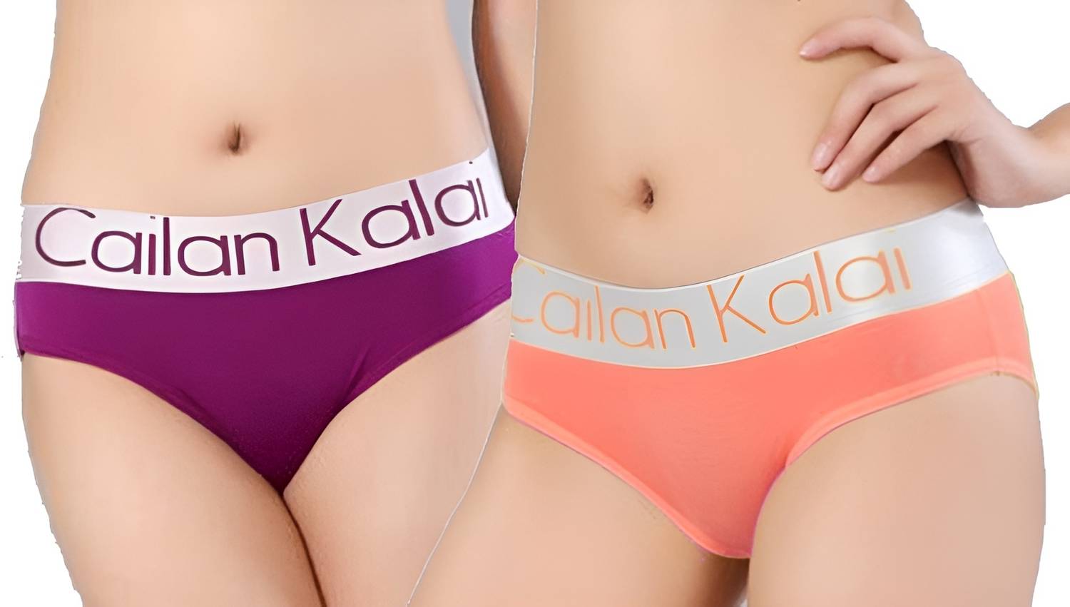 Wave Fashion Women Hipster Purple, Orange Panty