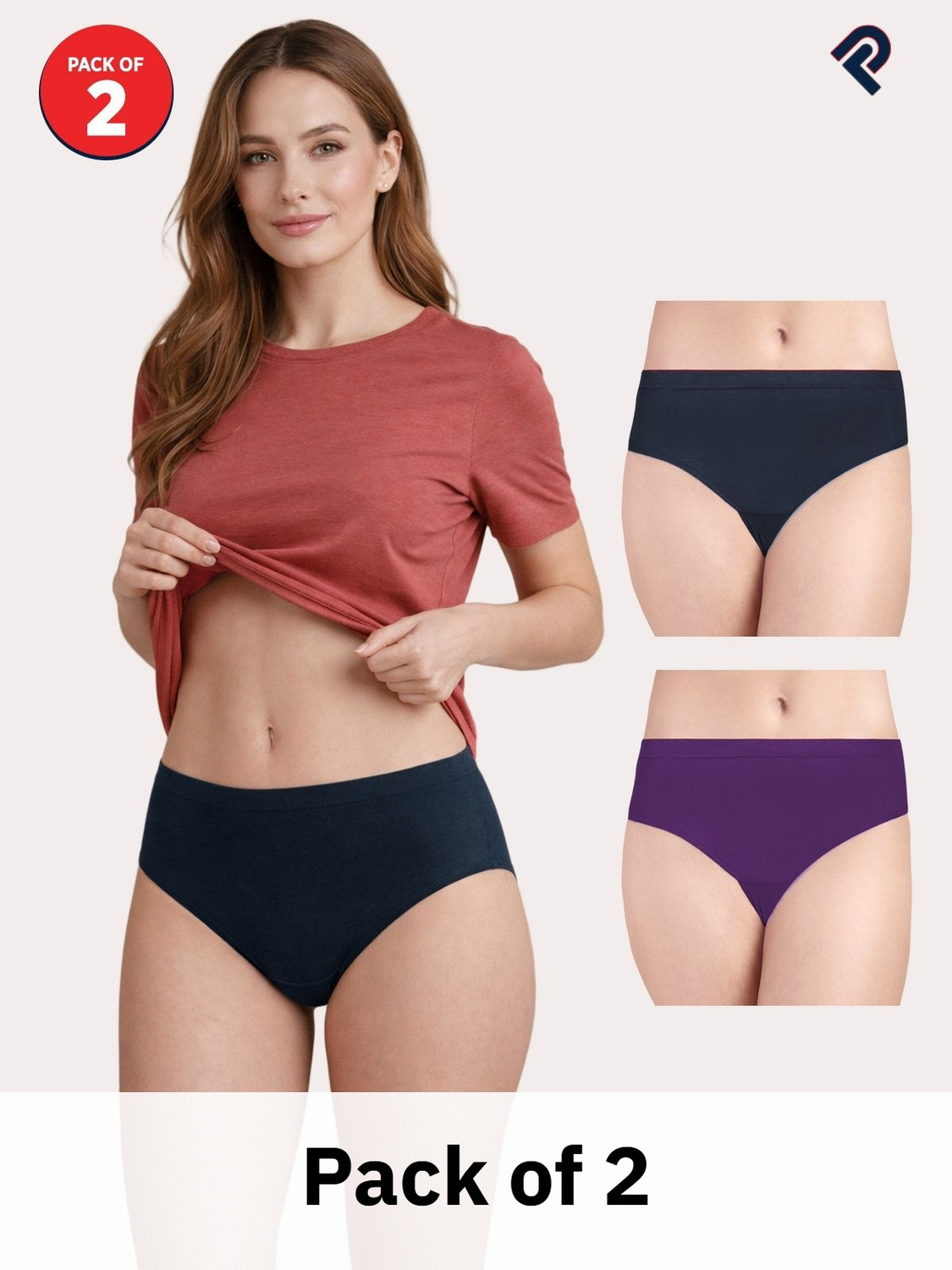 Image of Lux Parker Women Hipster Multicolor Panty