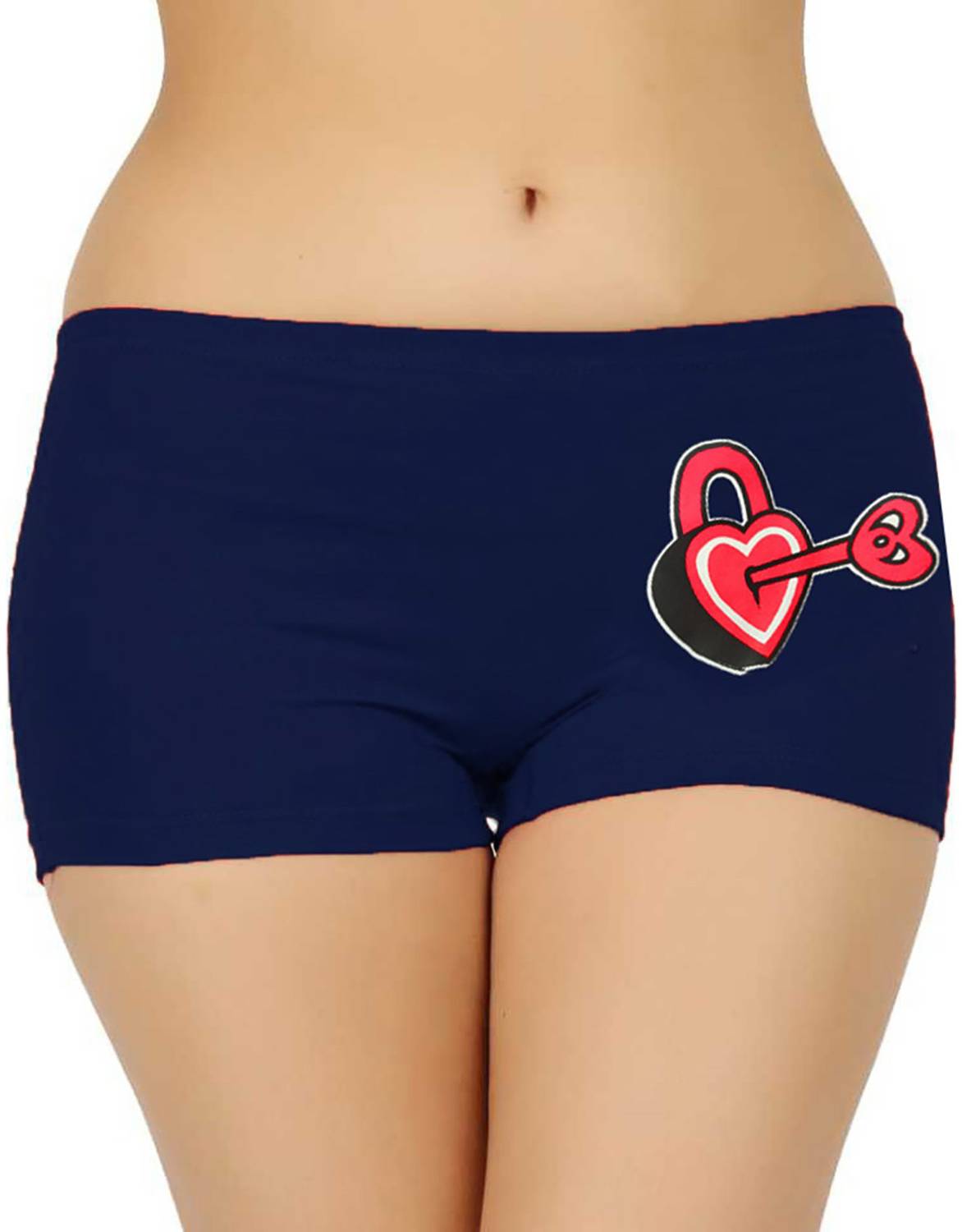 Blacktail Women Boy Short Blue Panty