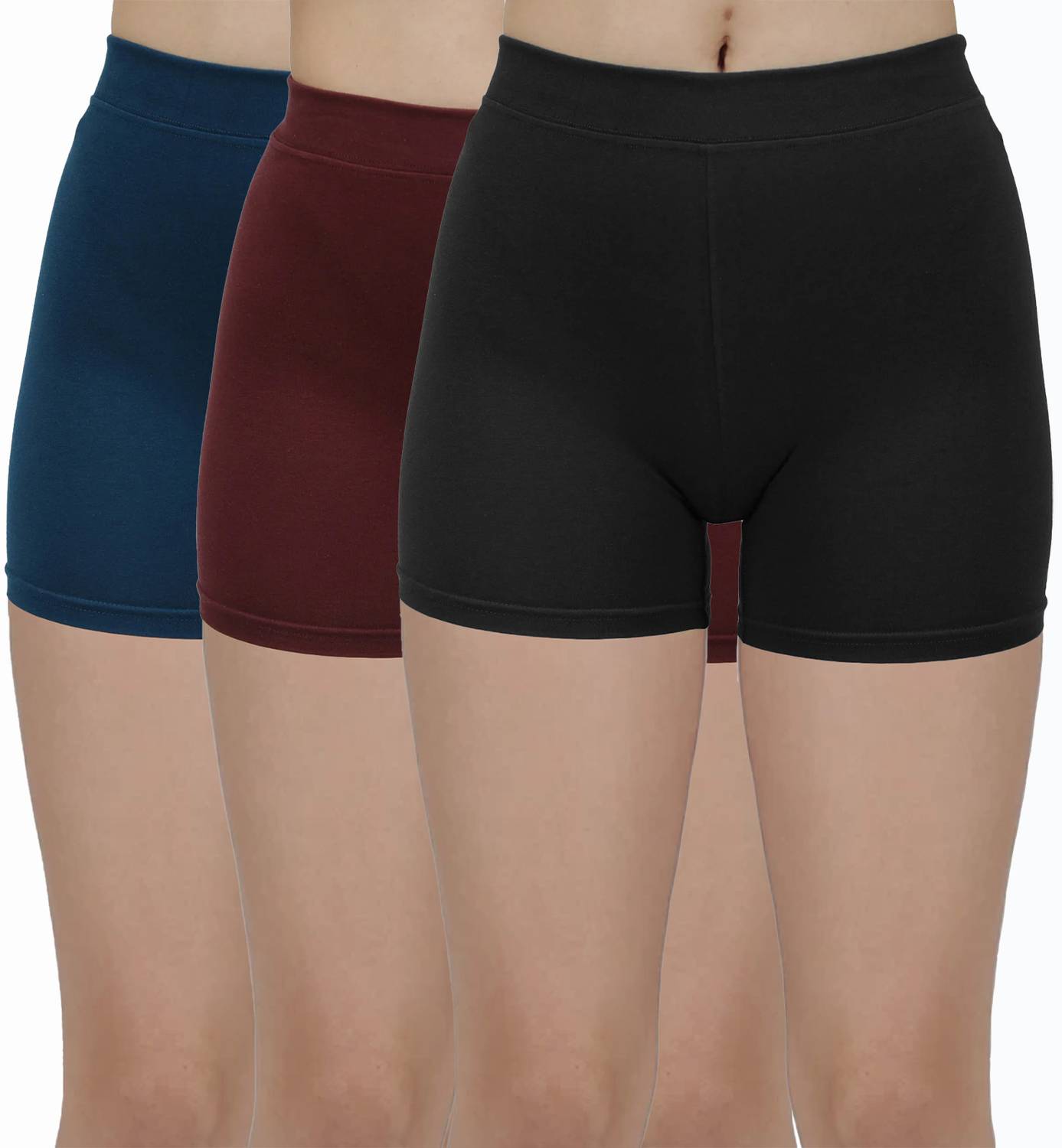 AMUL COMFY Women Boy Short Multicolor Panty