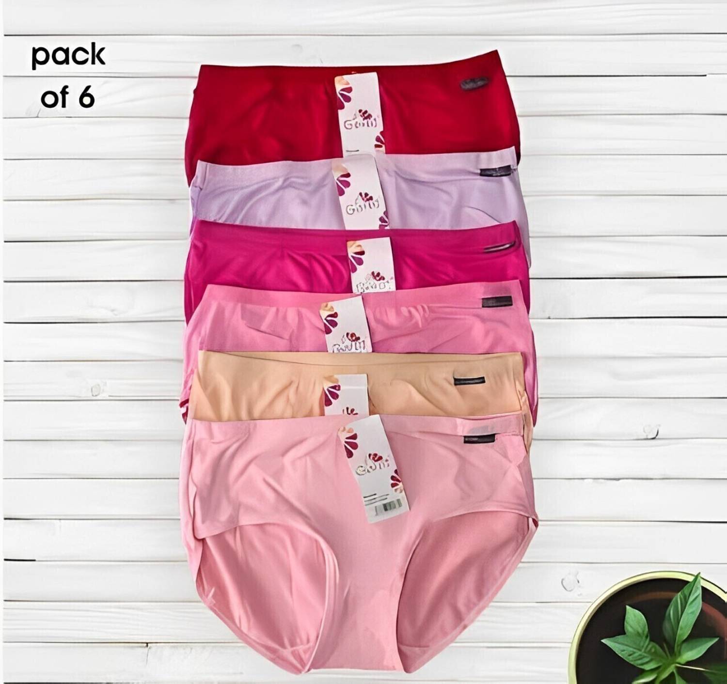 AADESH HUB Women Hipster Multicolor Panty