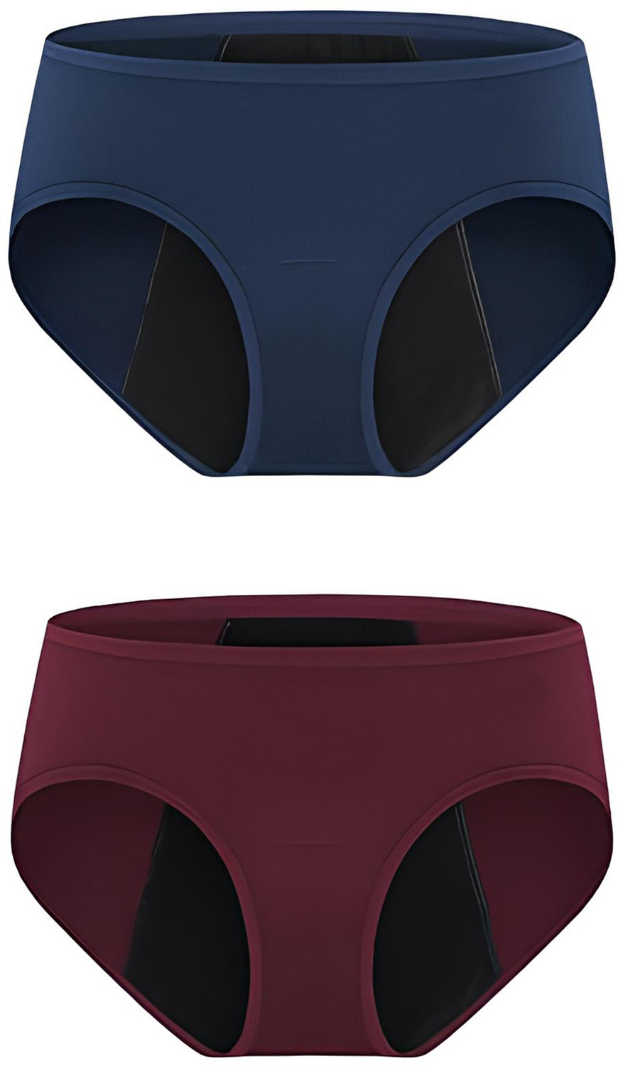 Image of Diving deep Women Periods Blue, Maroon Panty