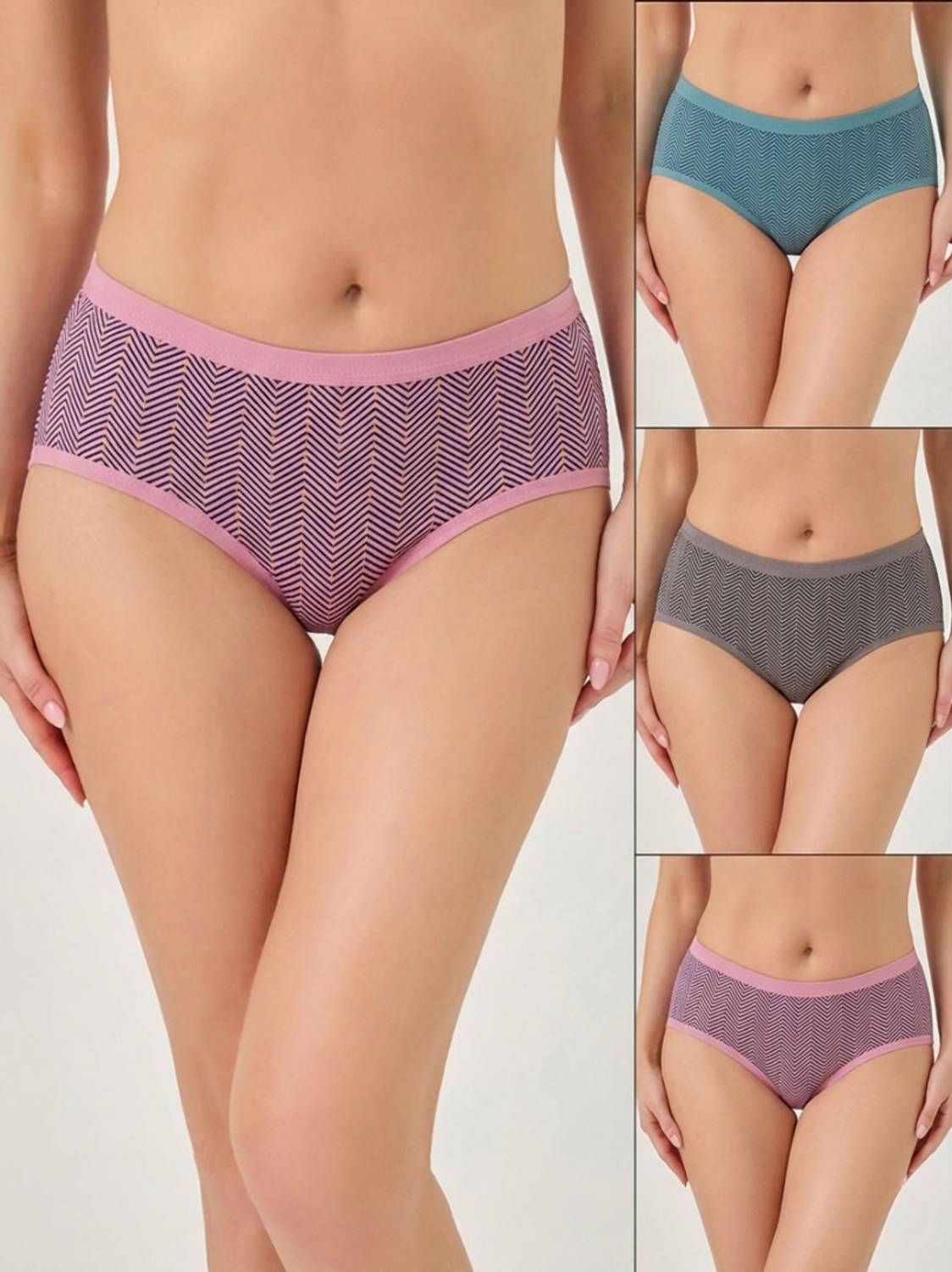 Bodymist Women Hipster Multicolor Panty