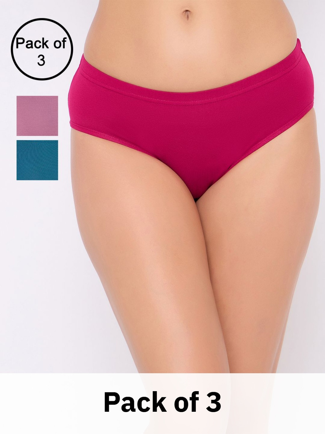 Clovia Women Hipster Multicolor Panty