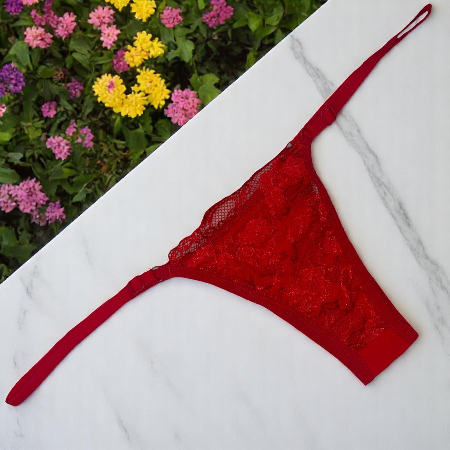 Image of Piylu Women Thong Black, Beige, Red Panty