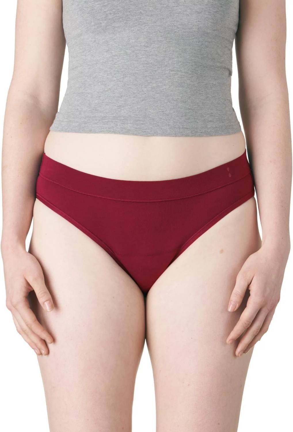 THE BLESSED CRESCENT Women Hipster Maroon Panty
