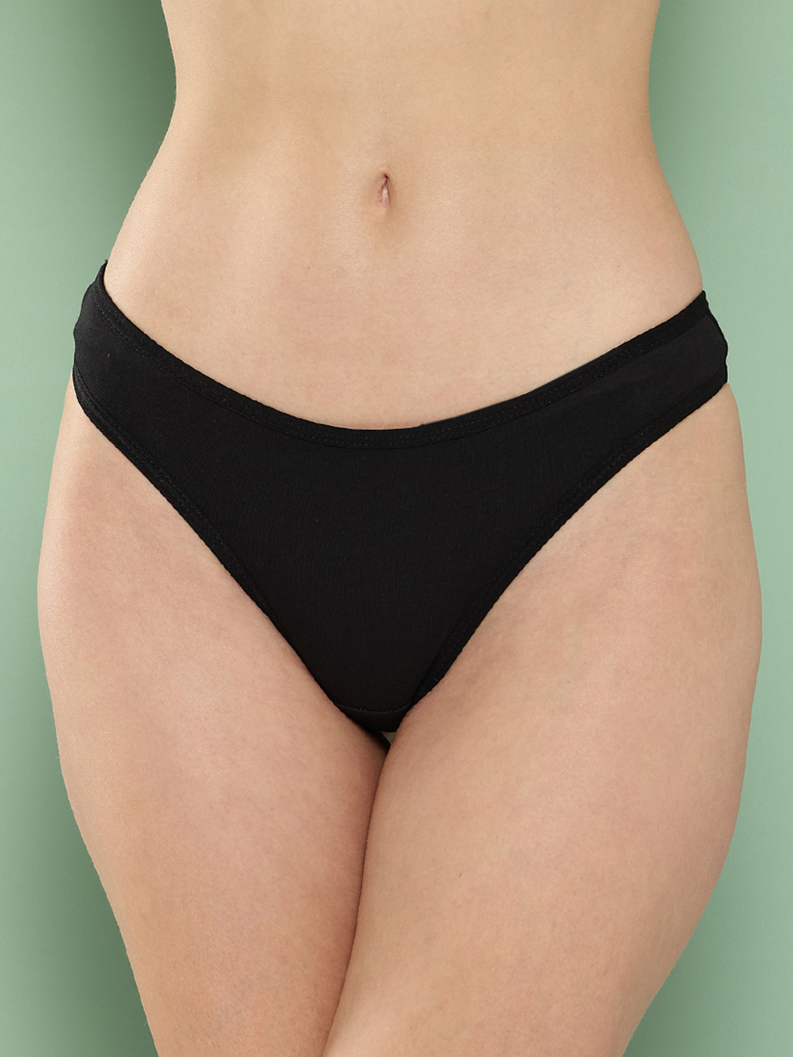 Image of LEADING LADY Panty Women Thong White, Beige, Black Panty