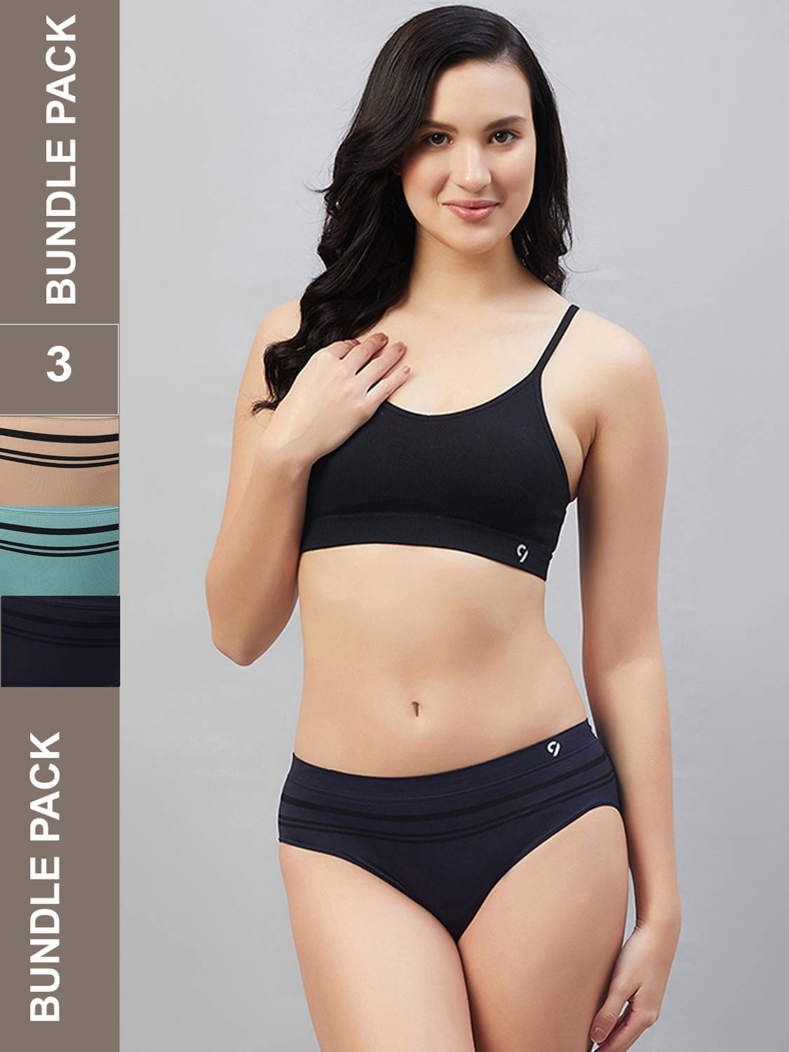 C9 Airwear Women Bikini Blue, Green, Beige Panty