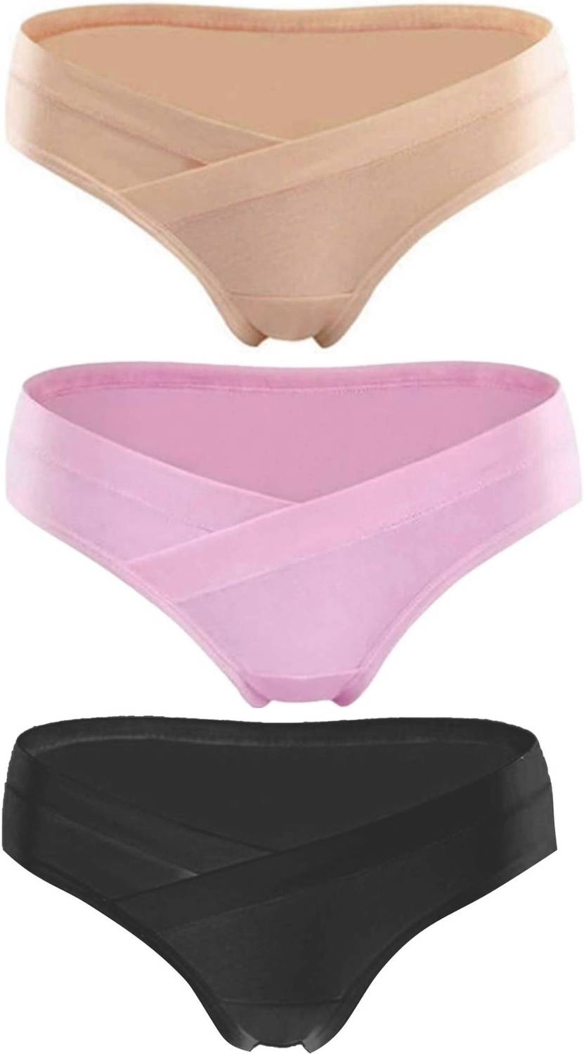 bAIRSTOW Women Maternity Panty Pack of 3