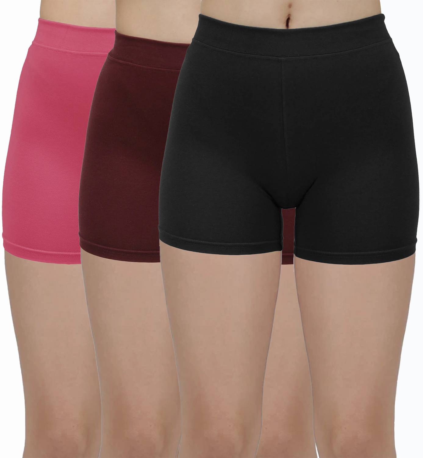 AMUL COMFY Women Boy Short Multicolor Panty
