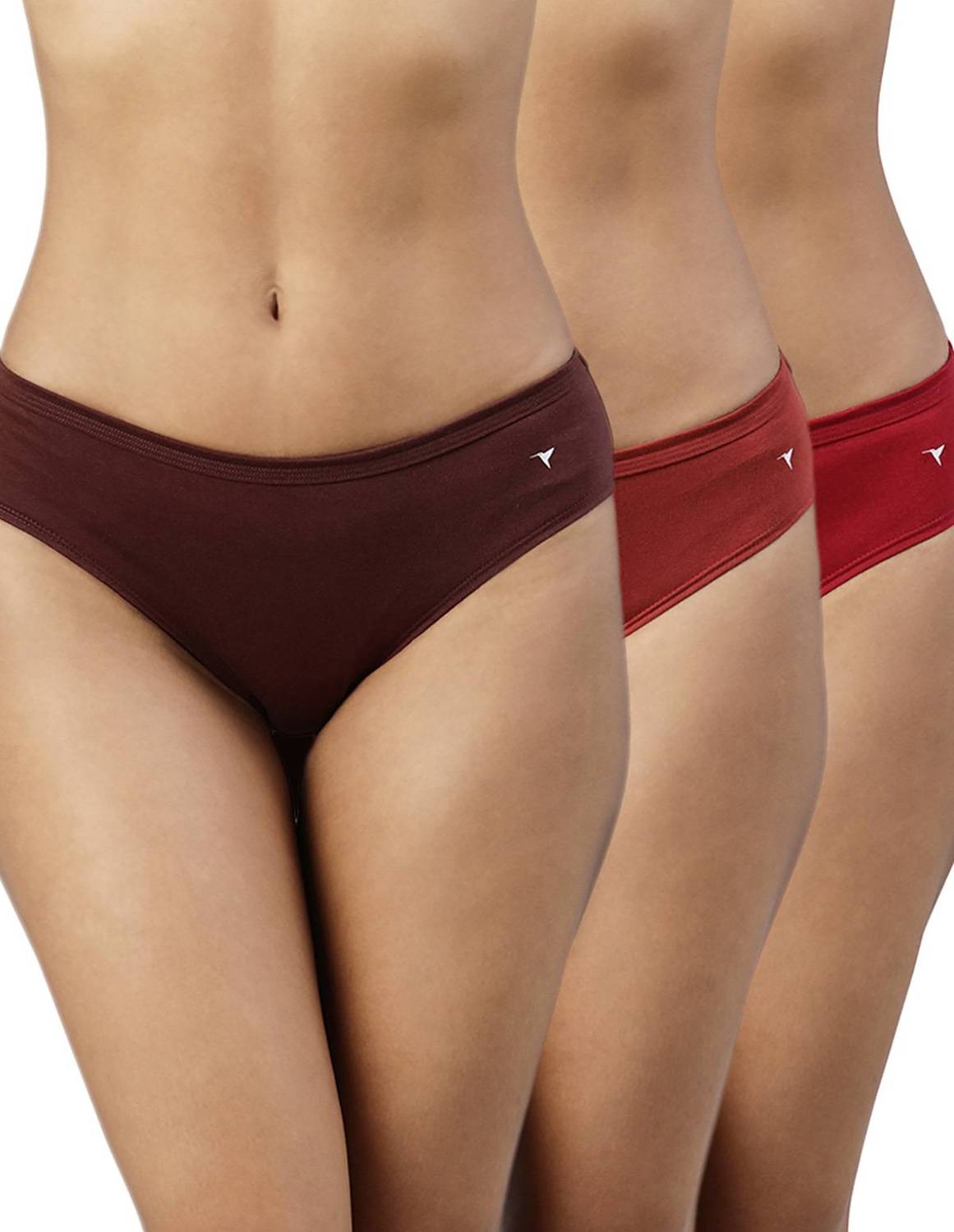 Beach Curve Women Hipster Maroon, Red, Orange Panty