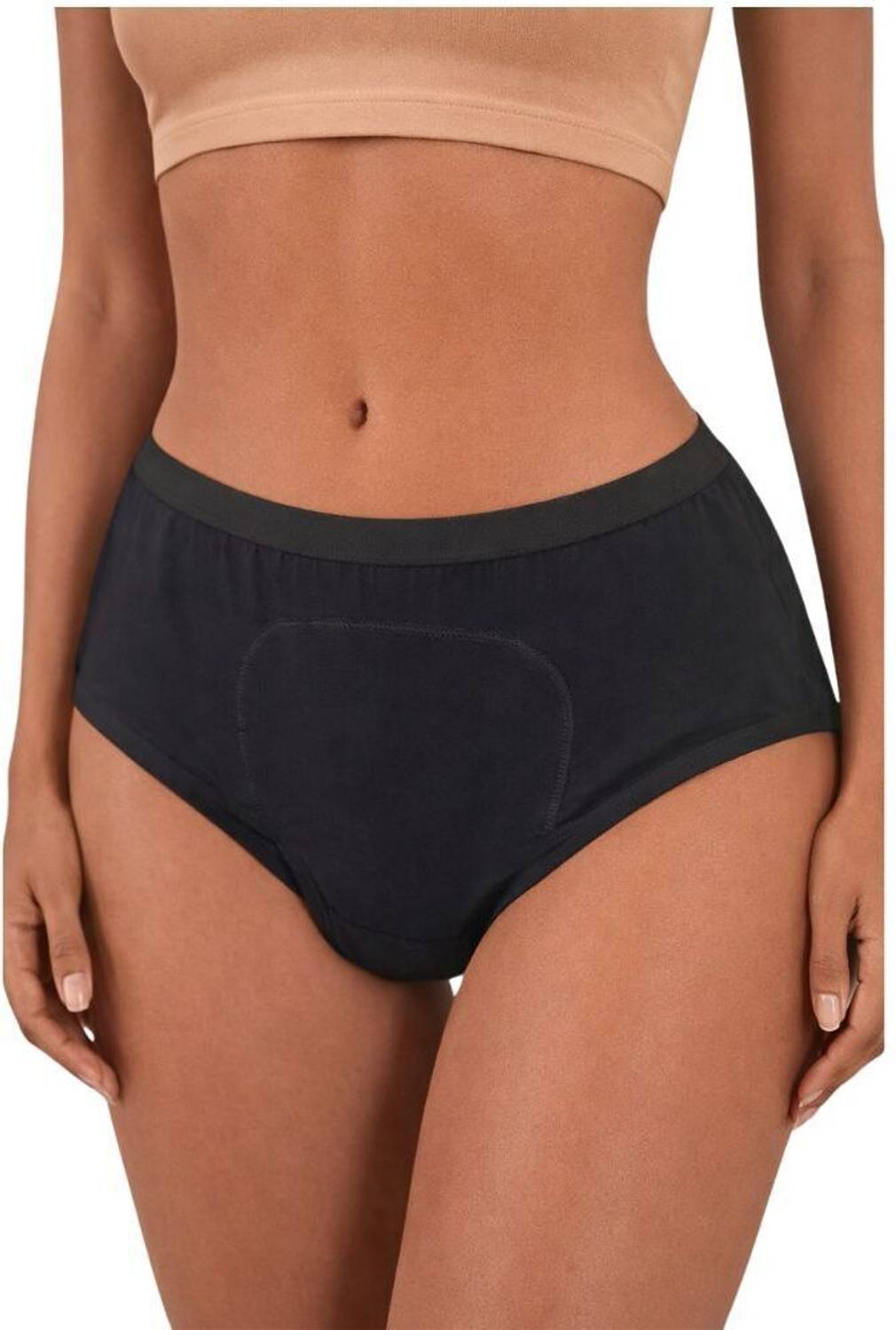 Ananta Women Periods Black Panty