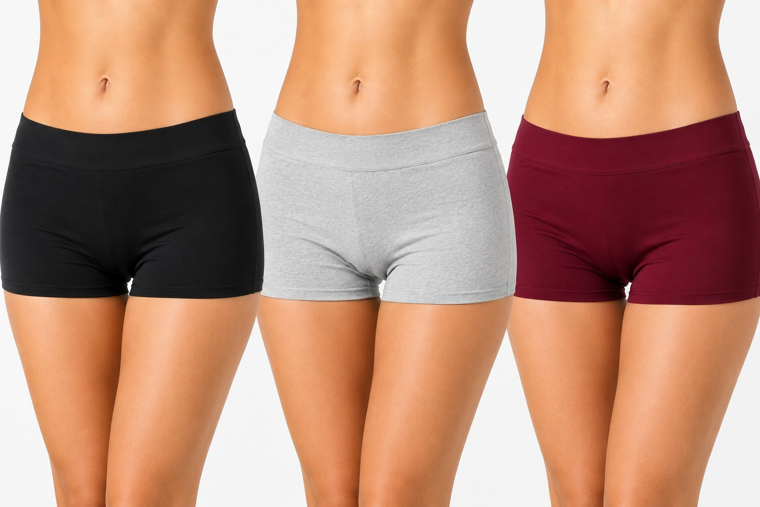 Image of AJ FASHIONS Women Boy Short Multicolor Panty
