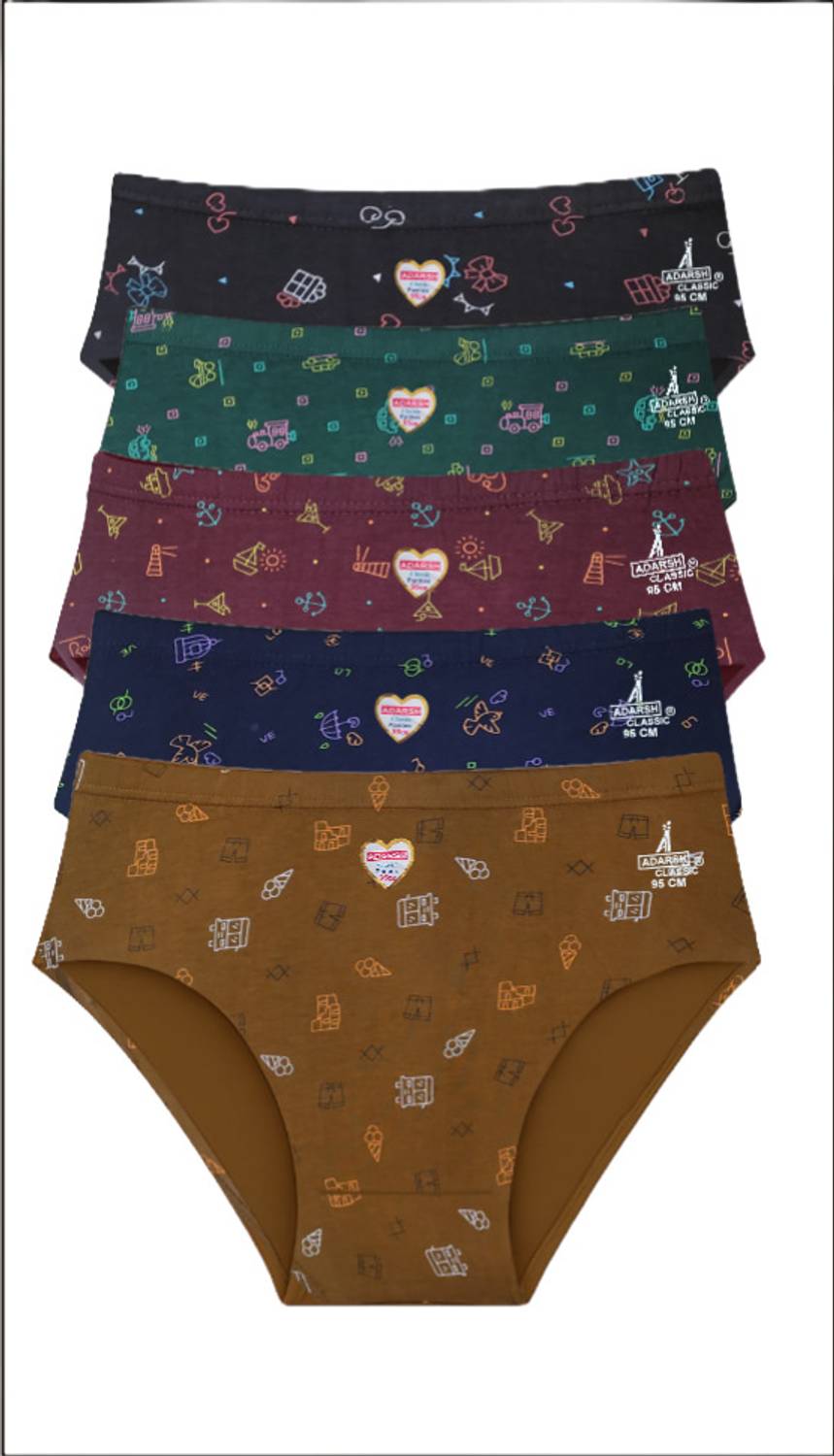 Adarsh Classic Women Hipster Multicolor Panty