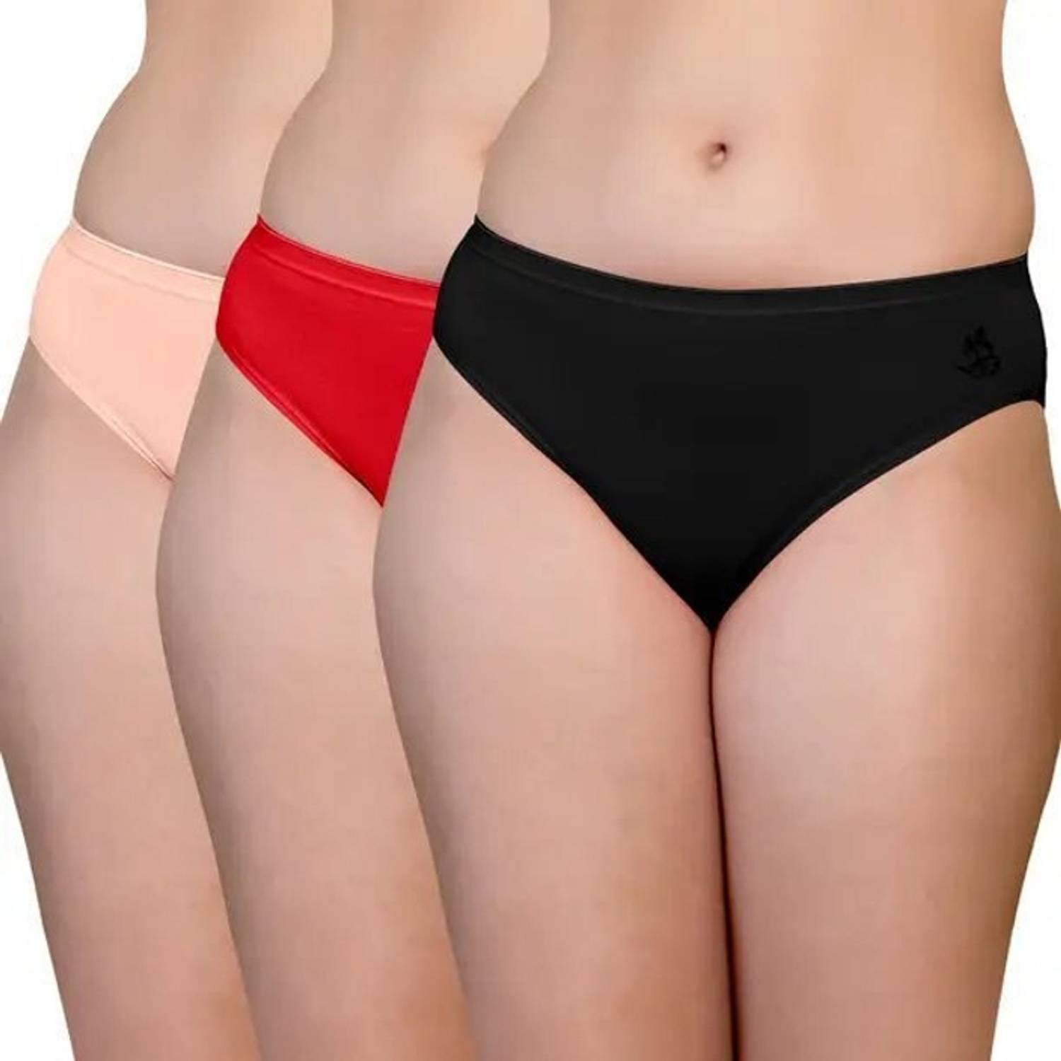 anjum hosiery Women Bikini Pink Panty
