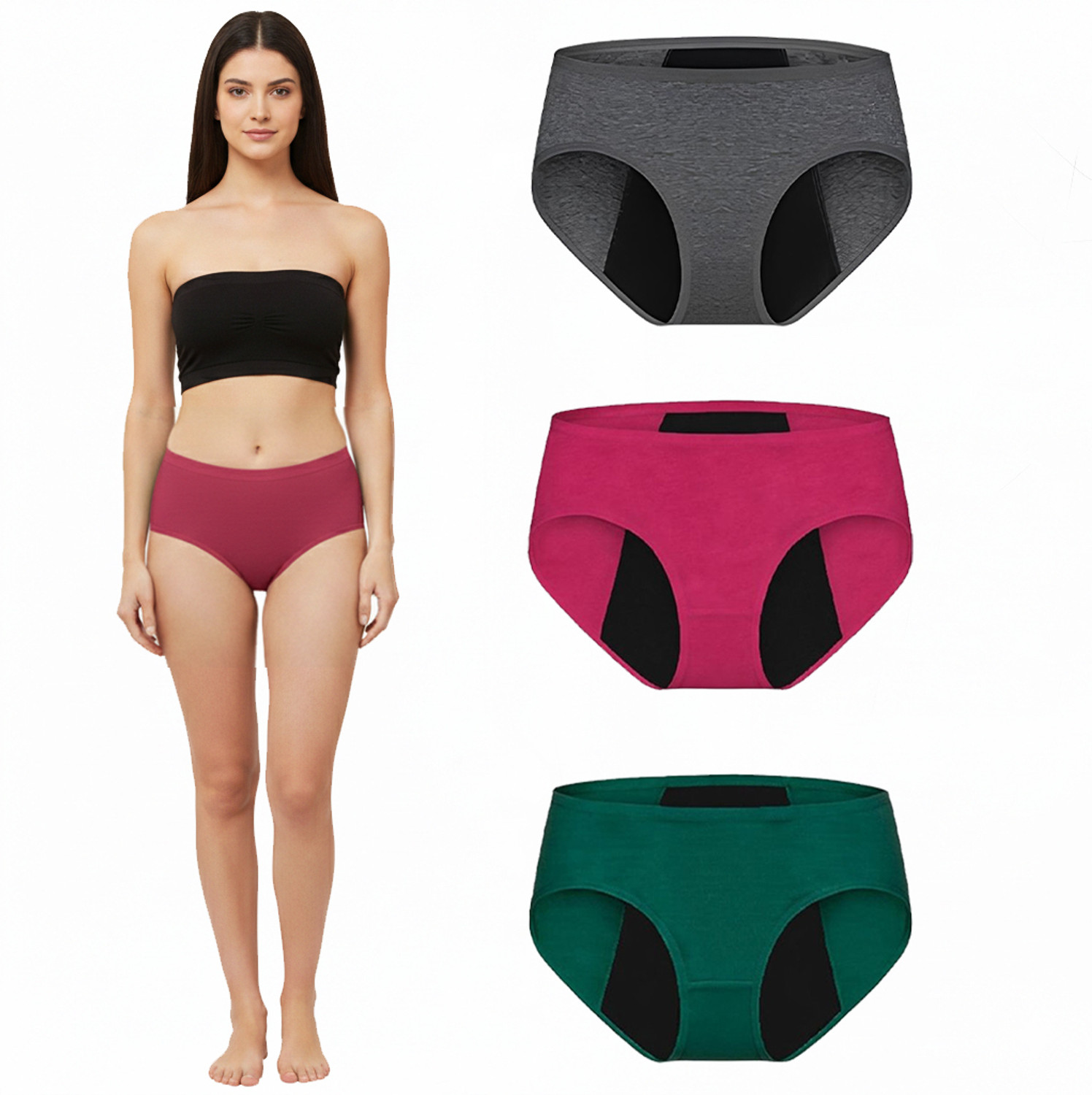 MOLASUS Women Periods Multicolor Panty