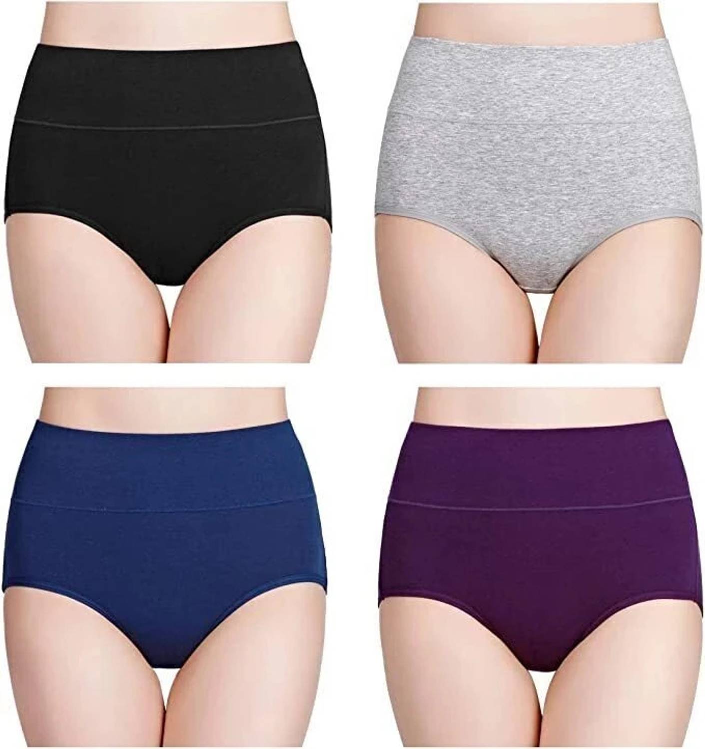 Diving deep Pack of 4 Women Hipster Multicolor Panty