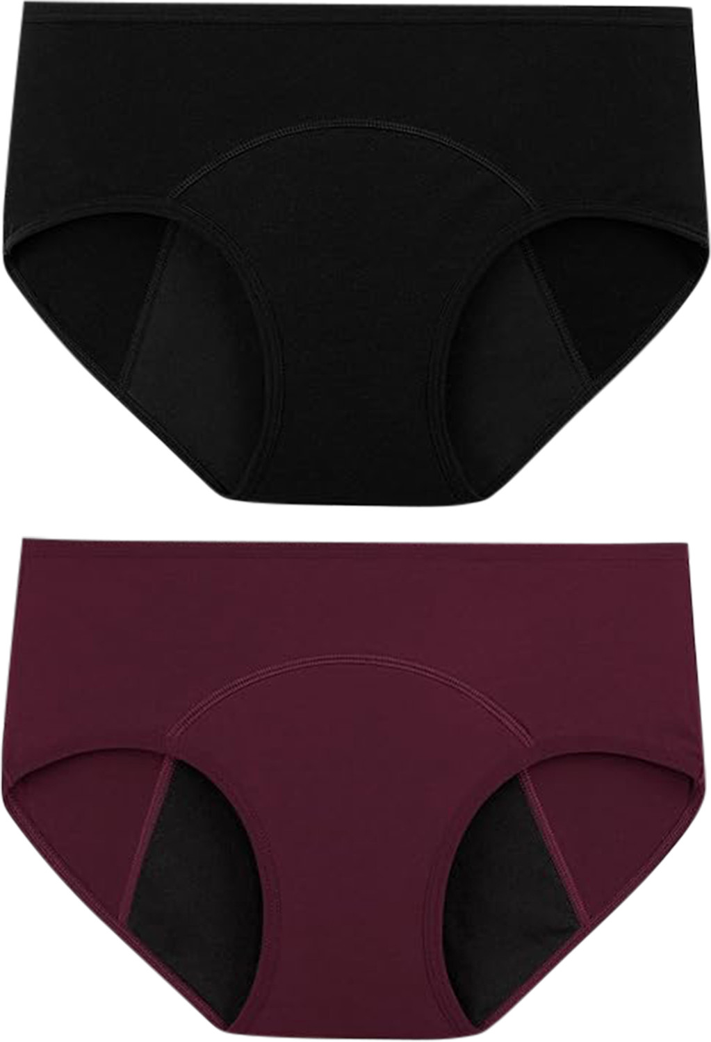 Diving deep Women Periods Black, Maroon Panty