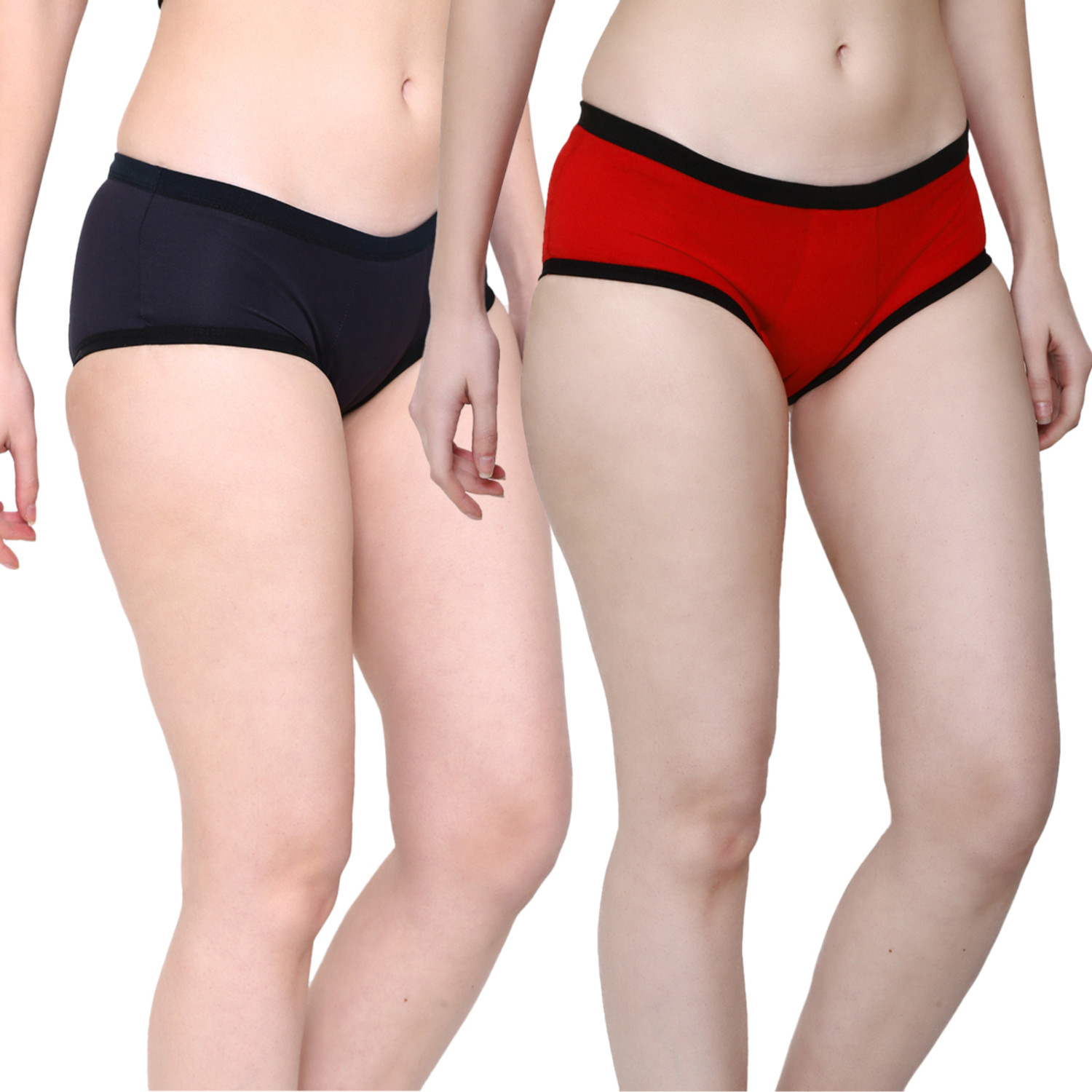 Image of CareDone Women Maternity Black, Red Panty