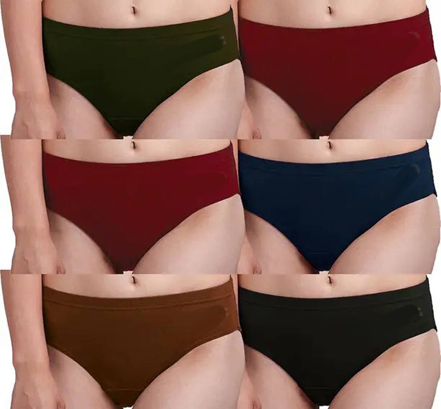 AwwA Women Hipster Multicolor Panty