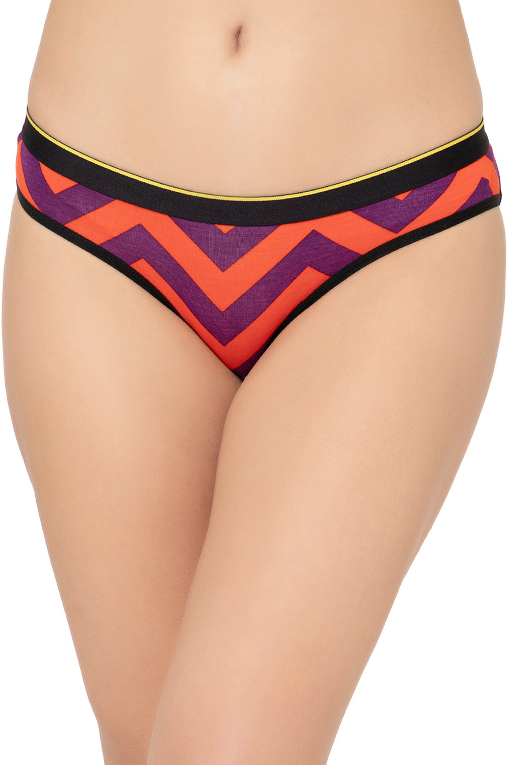 Image of Bummer Printed Micromodal Underwear Soft & Breathable Women Bikini Red Panty