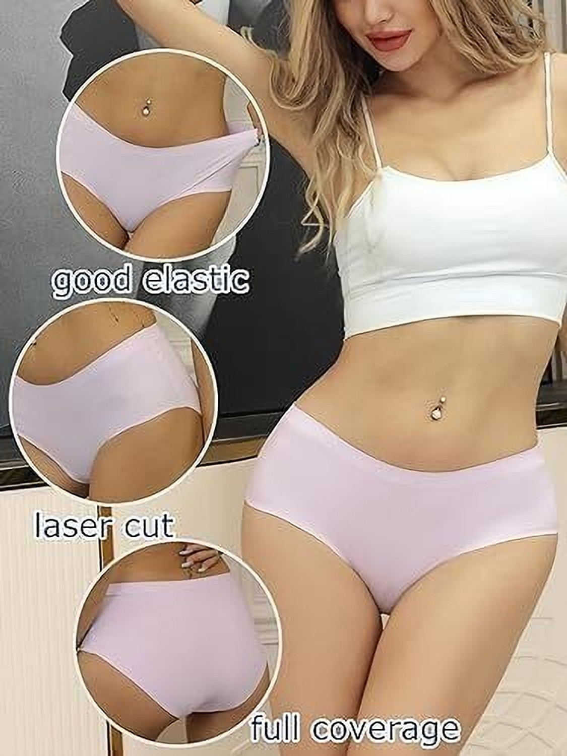 Image of Mpdenterprise Women Boy Short Multicolor Panty