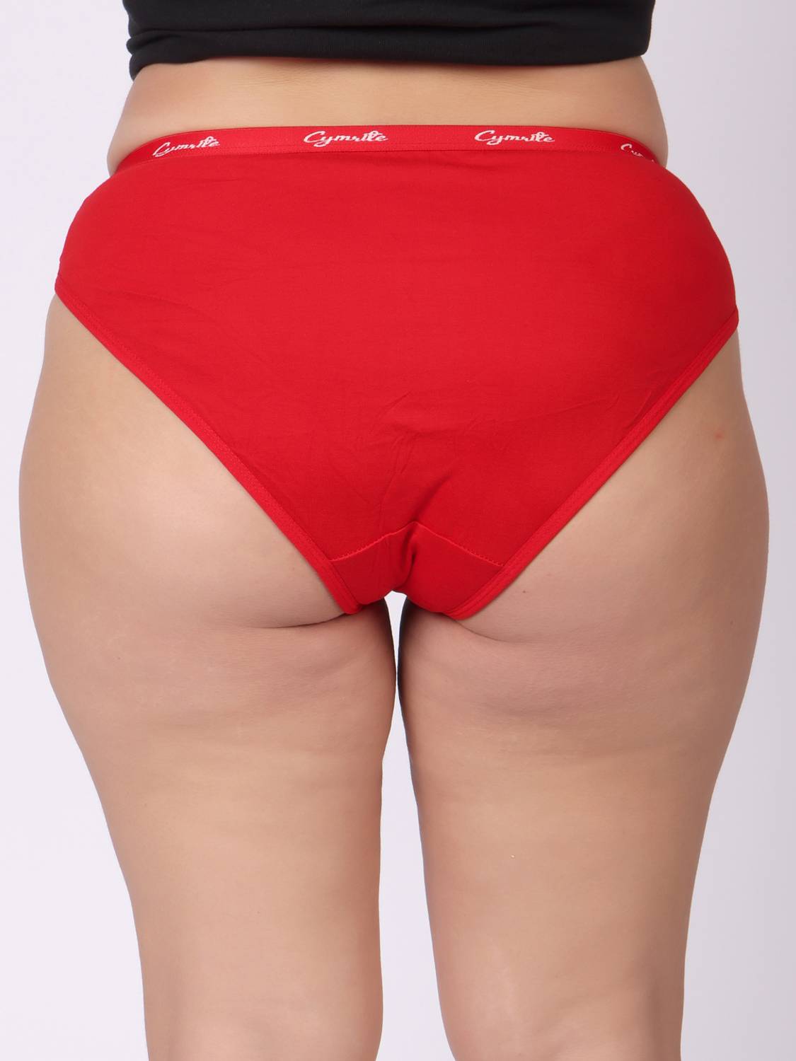 cymrite Women Red Hipster Panty - Image 2