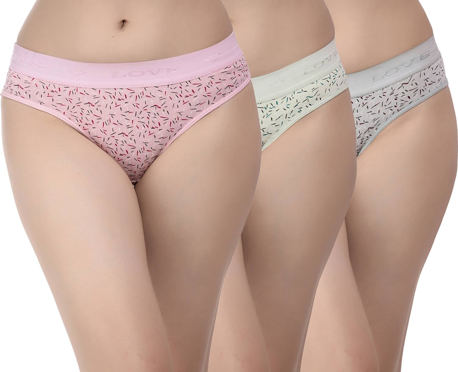 FiveFlag Women Hipster Multicolor Panty