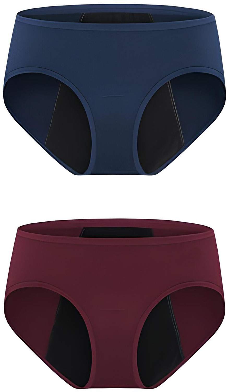 Image of Diving deep Women Periods Blue, Maroon Panty