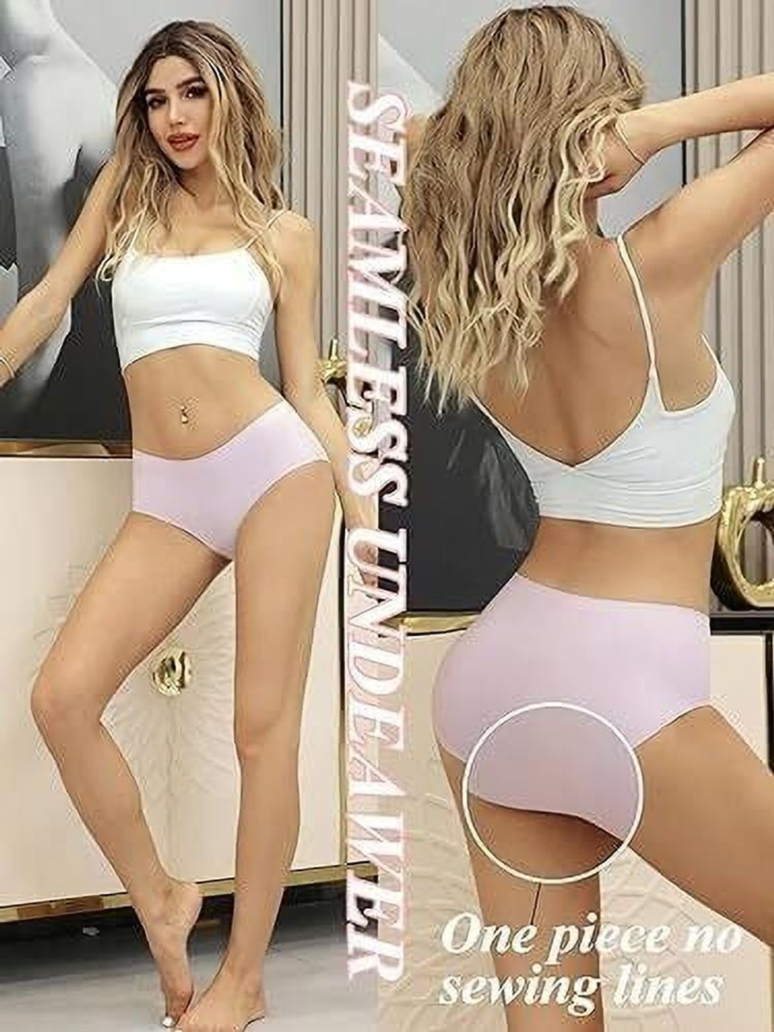 Image of Mpdenterprise Women Boy Short Multicolor Panty