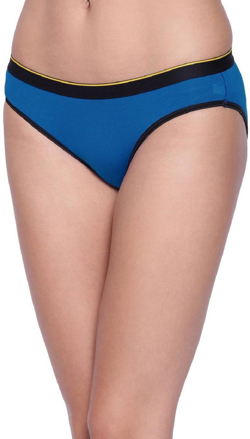 Bummer Women Bikini Blue, Black Panty