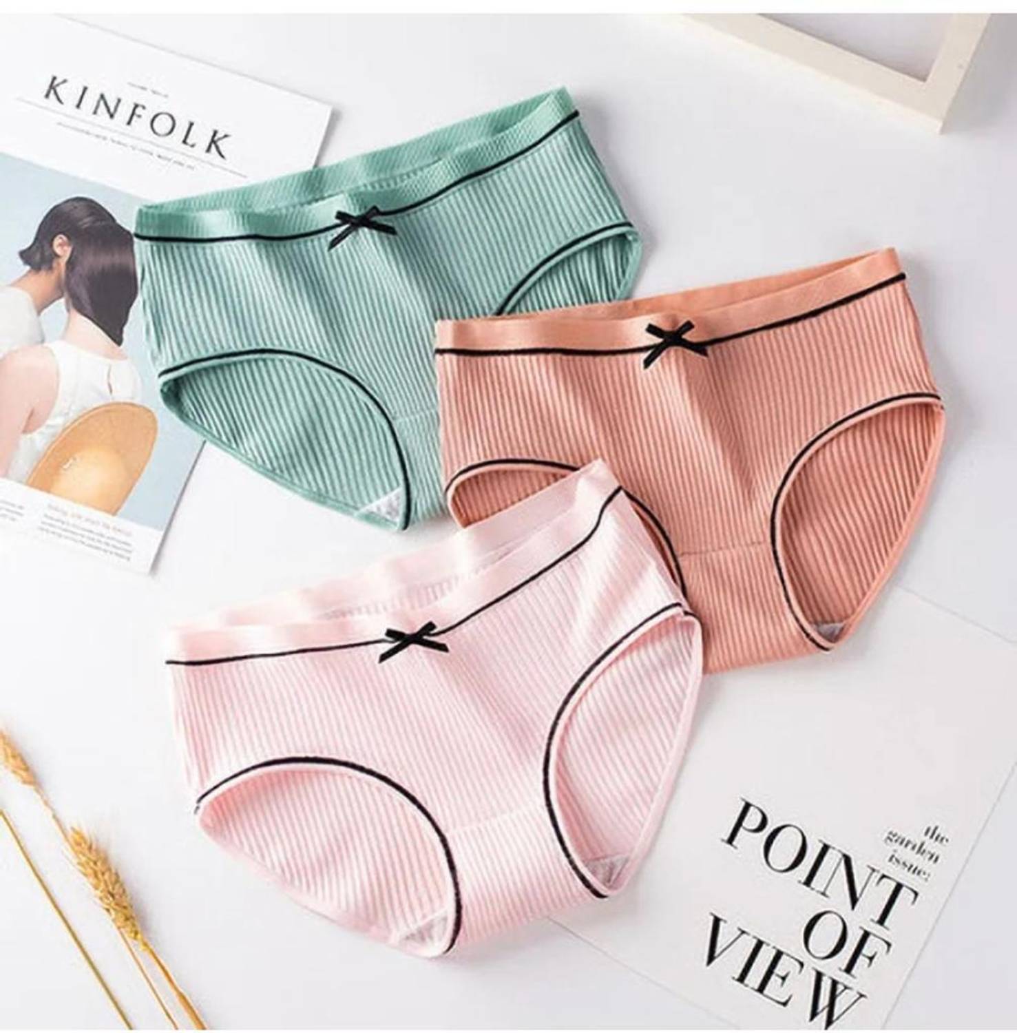 BRANKLY URJA Women Hipster Multicolor Panty