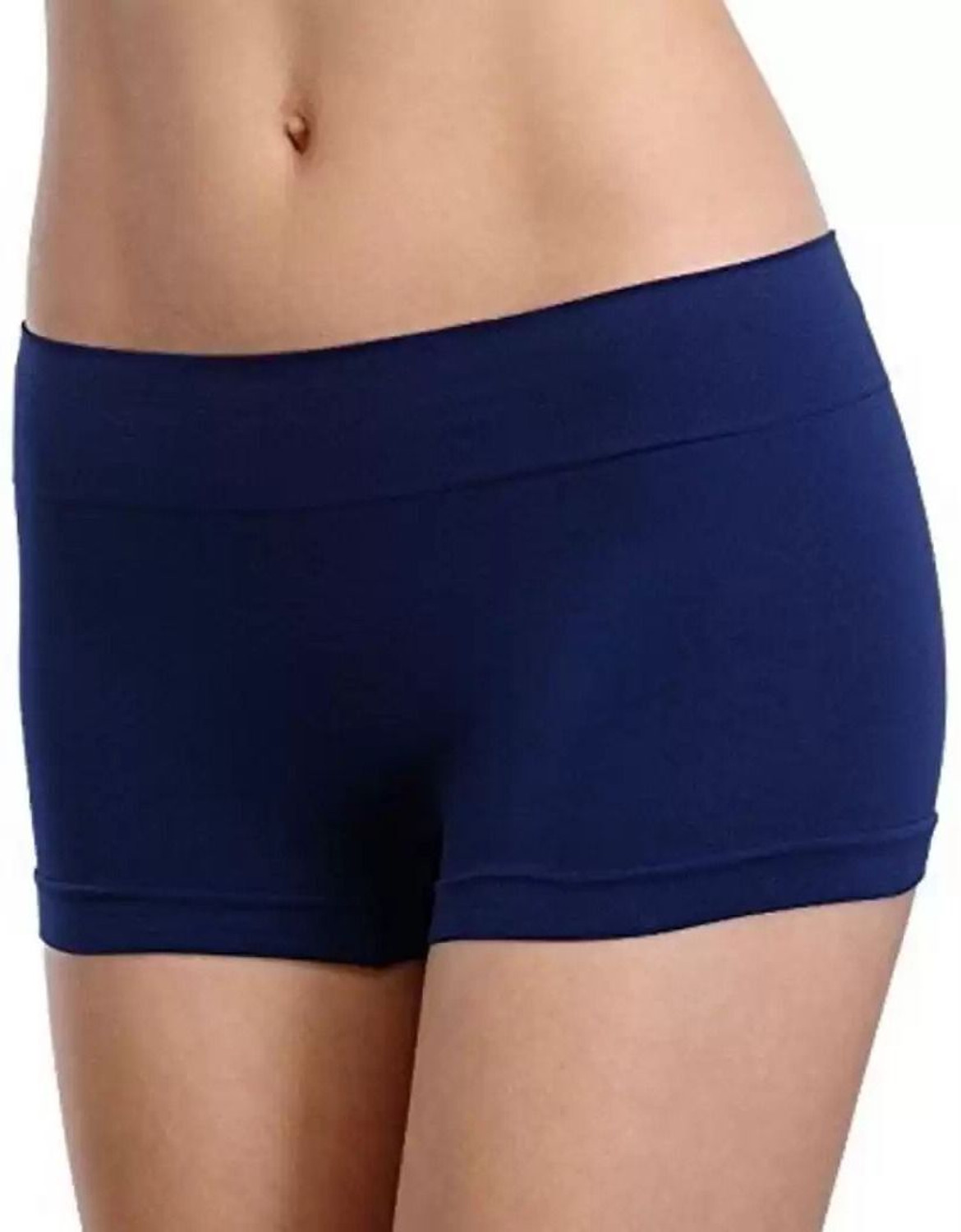 Image of QUBINE Pack of 4 Women Boy Short Multicolor Panty