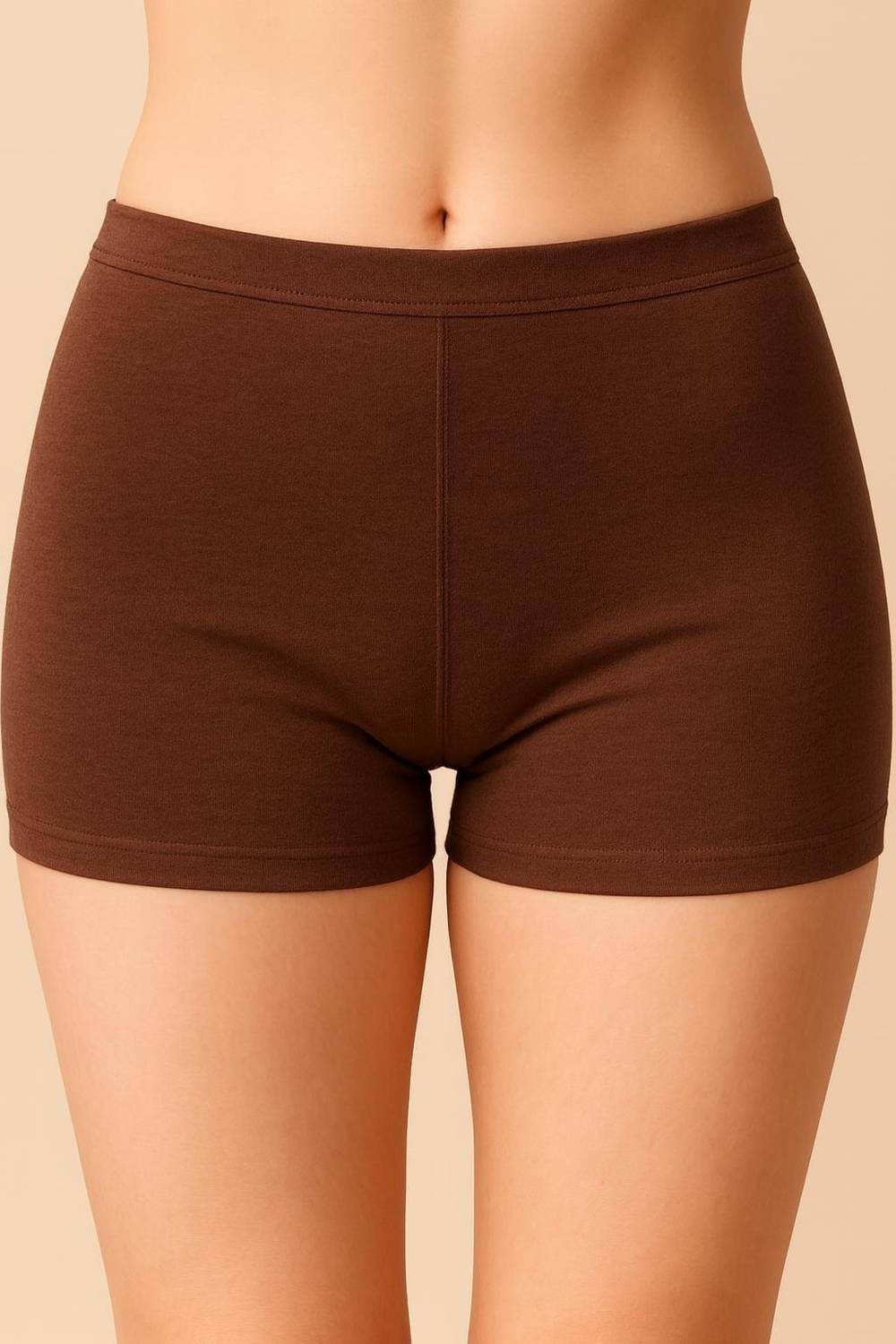 Apraa & Parma Women Boy Short Brown Panty