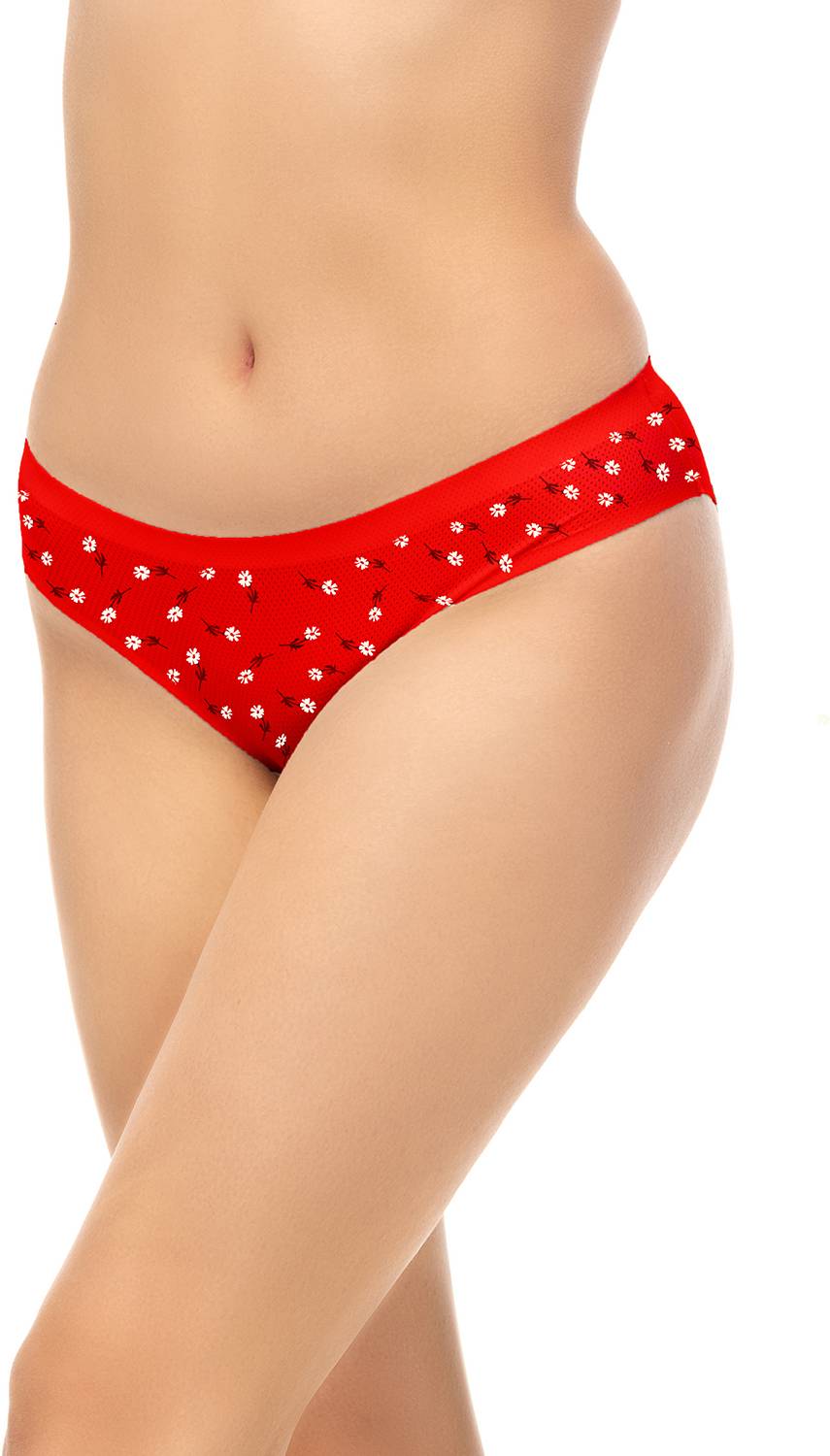 THE BLESSED CRESCENT Women Hipster Red Panty