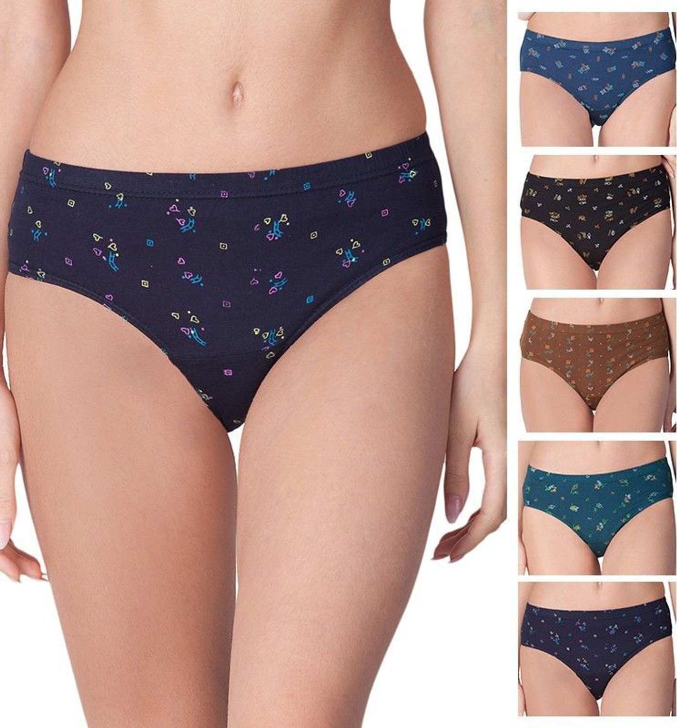 Image of LUX Women Hipster Multicolor Panty