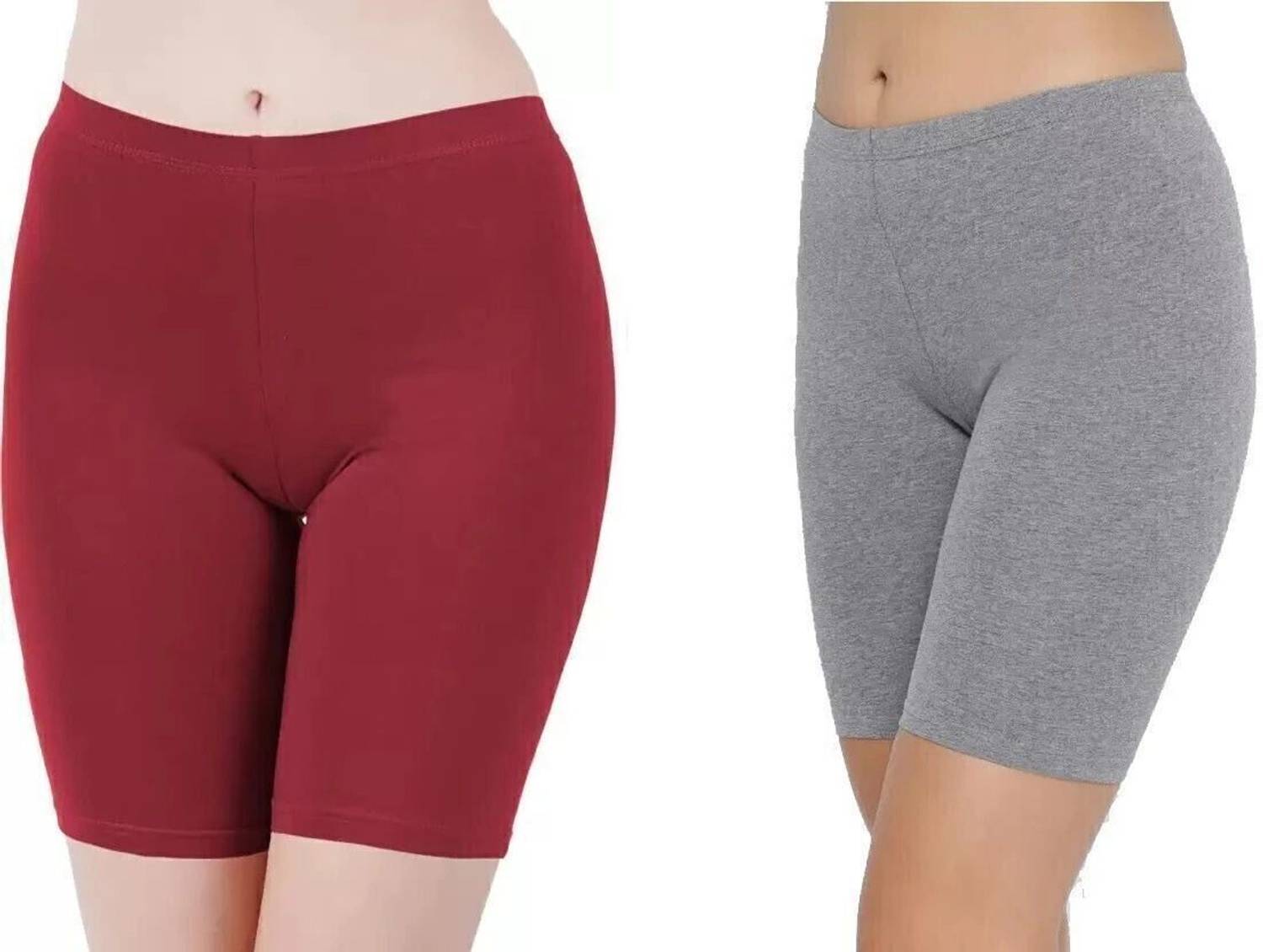arLa APPAREL Women Boy Short Maroon, Grey Panty