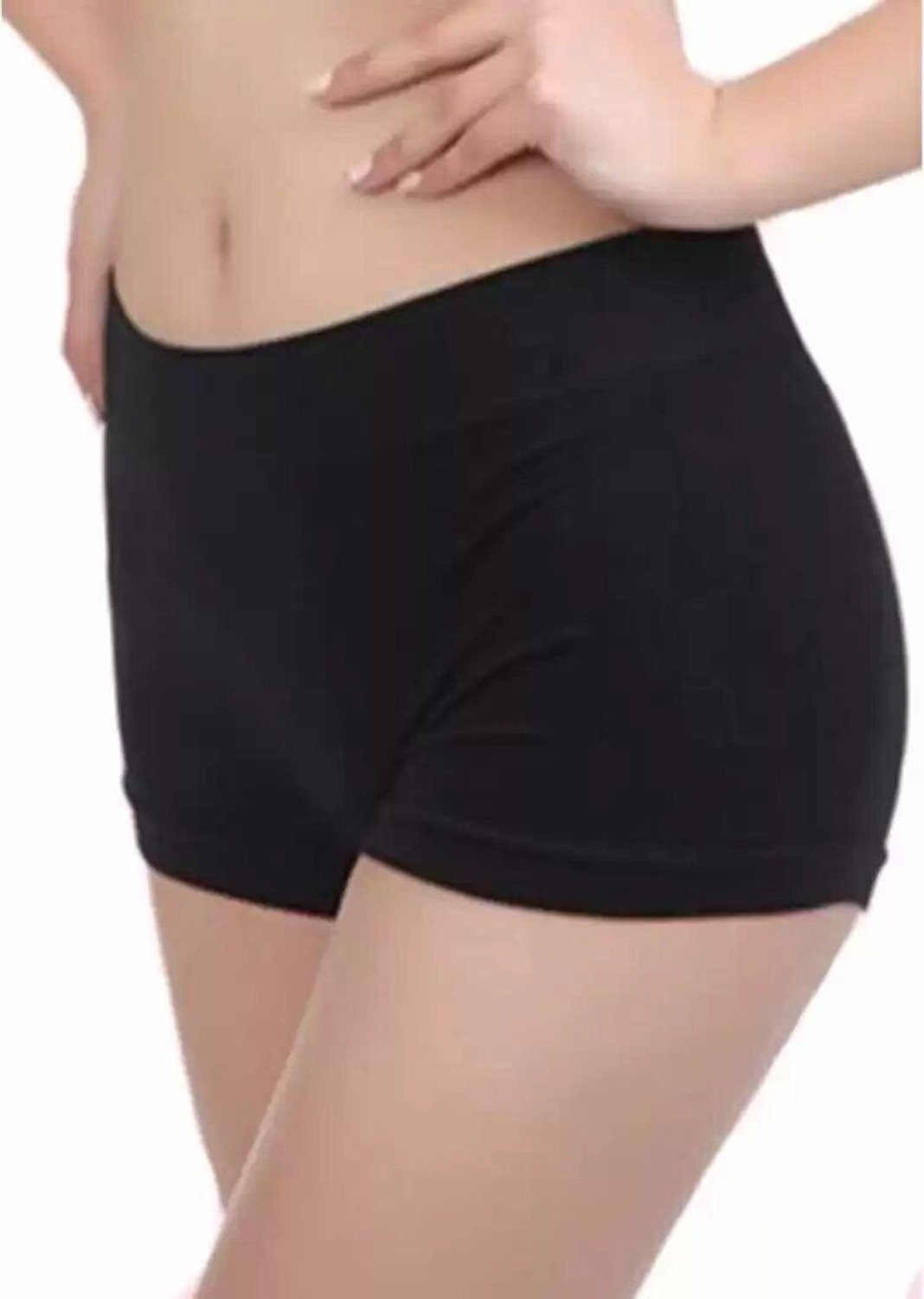 Image of QUBINE Pack of 4 Women Boy Short Multicolor Panty