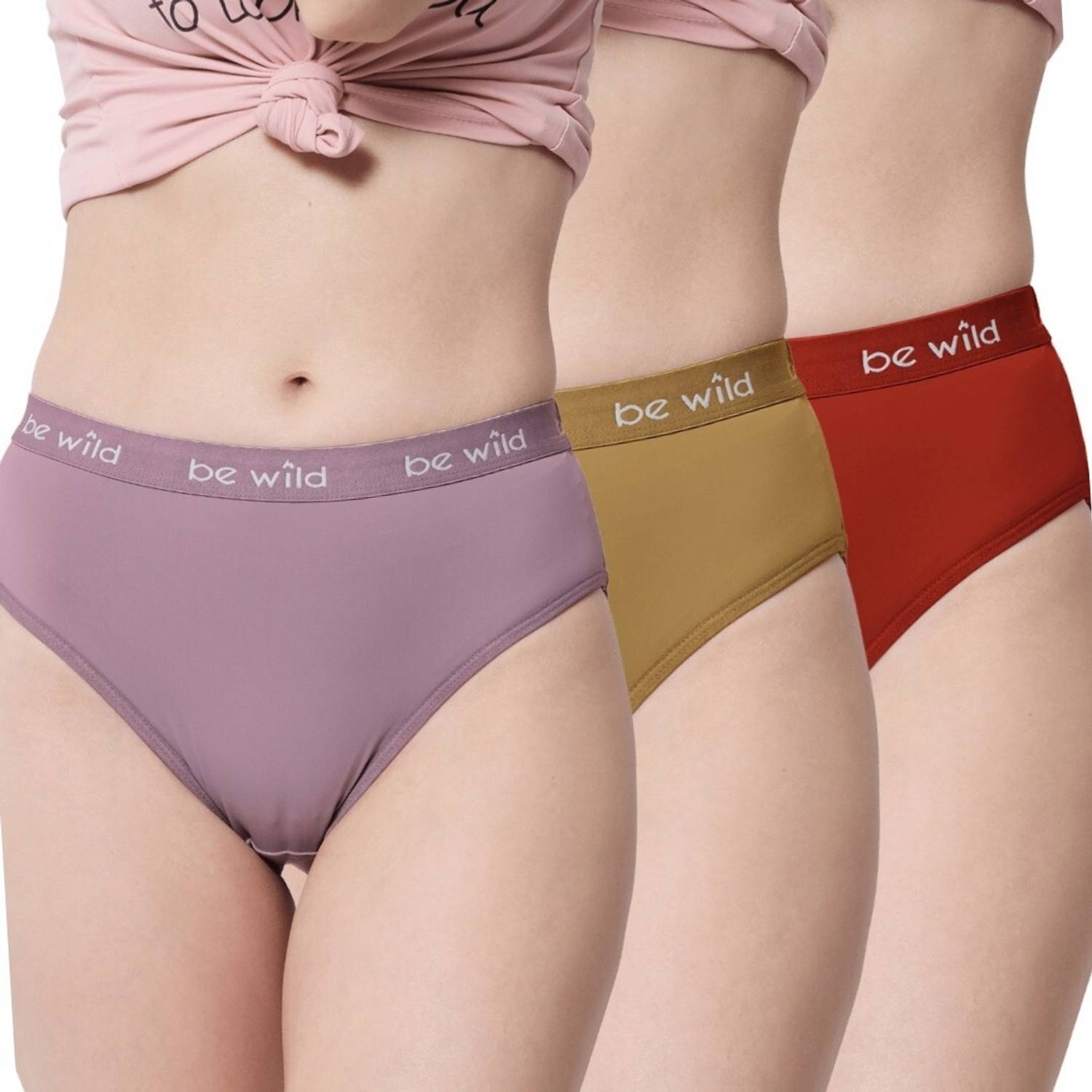 Bewild Women Hipster Multicolor Panty