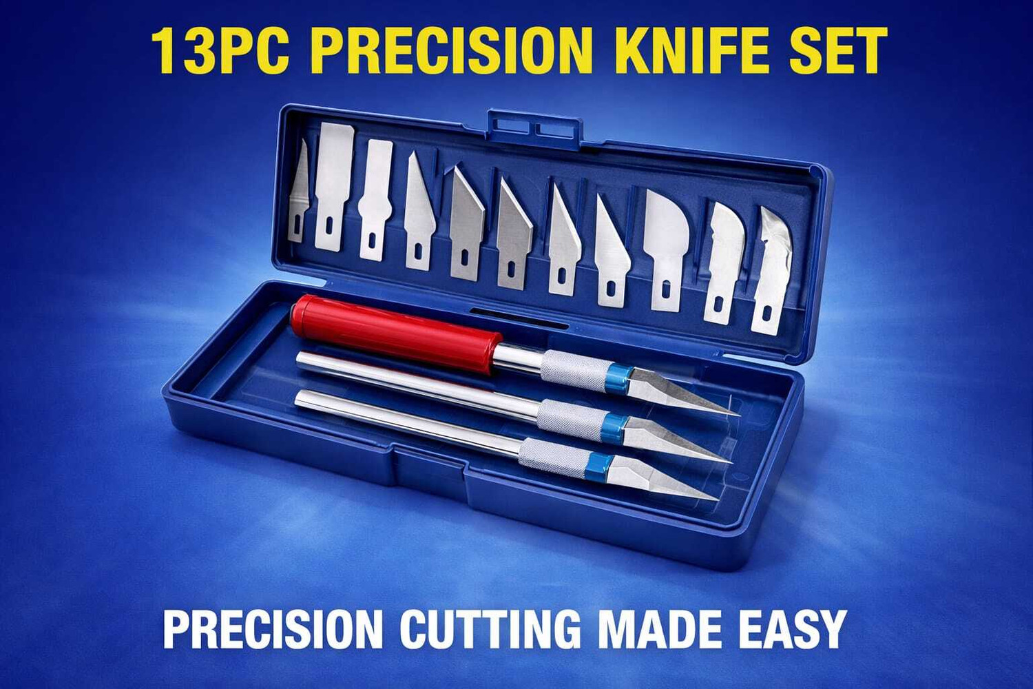 Image of Prendo Trading 13 blades for Paper, Cardboard Cutting, Sculpture, Scoring, DIY art, carving, pencil art Paper Crafting Tool