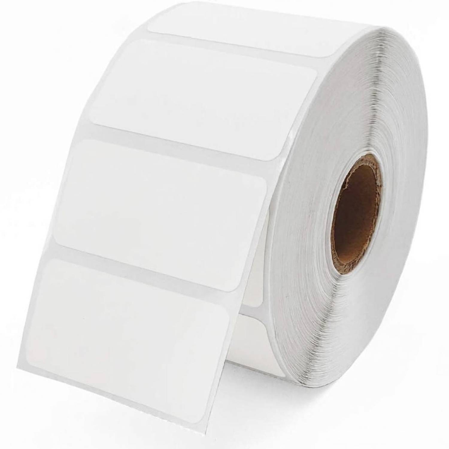 ATPOS 50X25MM / 2*1 Inch Direct Thermal Barcode Sticker 2000 Labels SELF ADHESIVE Paper Label