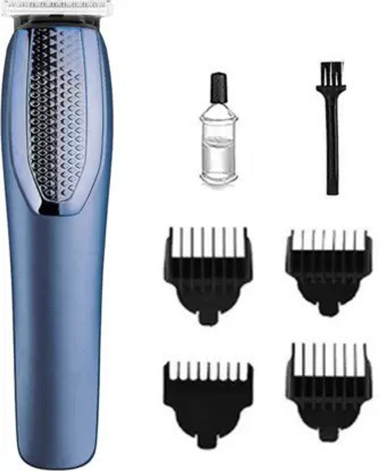 Image of SOULFLARE Electrical Cordless Hair Clipper AT-1210 Hair Trimmer For Men Blue Pet Hair Trimmer