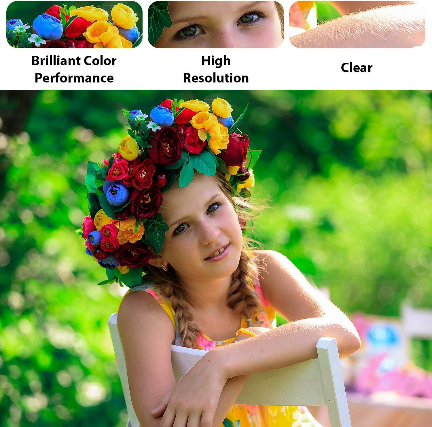 Image of BIGFALCON Professional 180 GSM 4R (4X6 Inch) 300 Sheet High Glossy Cast Coated Photo Paper for all Inkjet Printer 4R (102x152mm) 180 gsm Photo Paper