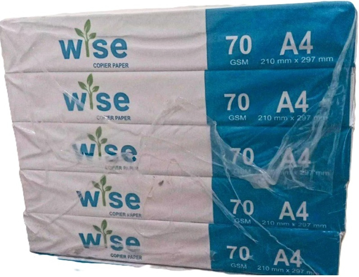 Image of Prime Paper Wise Copier Paper Unruled A4 70 gsm A4 paper