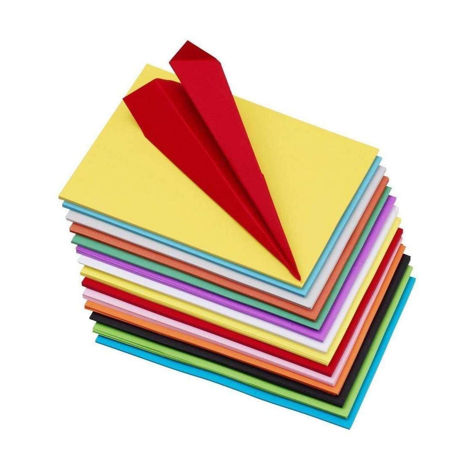 7Q7 Colored Unruled A4 80 gsm Coloured Paper